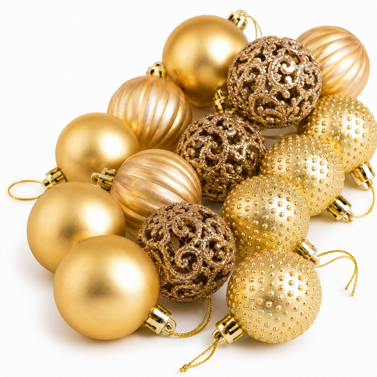 Eve Gold 6cm 24pc