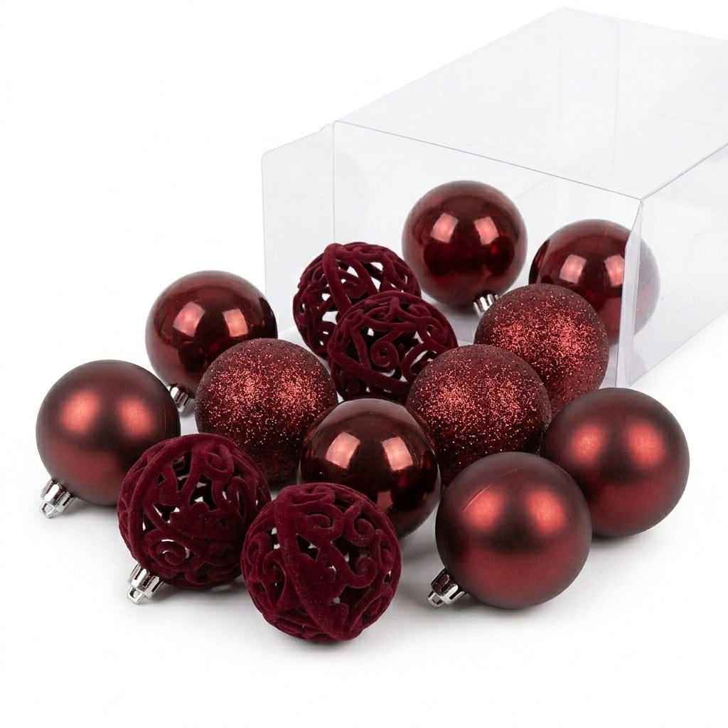 Velvet Luxe Baubles 6 cm