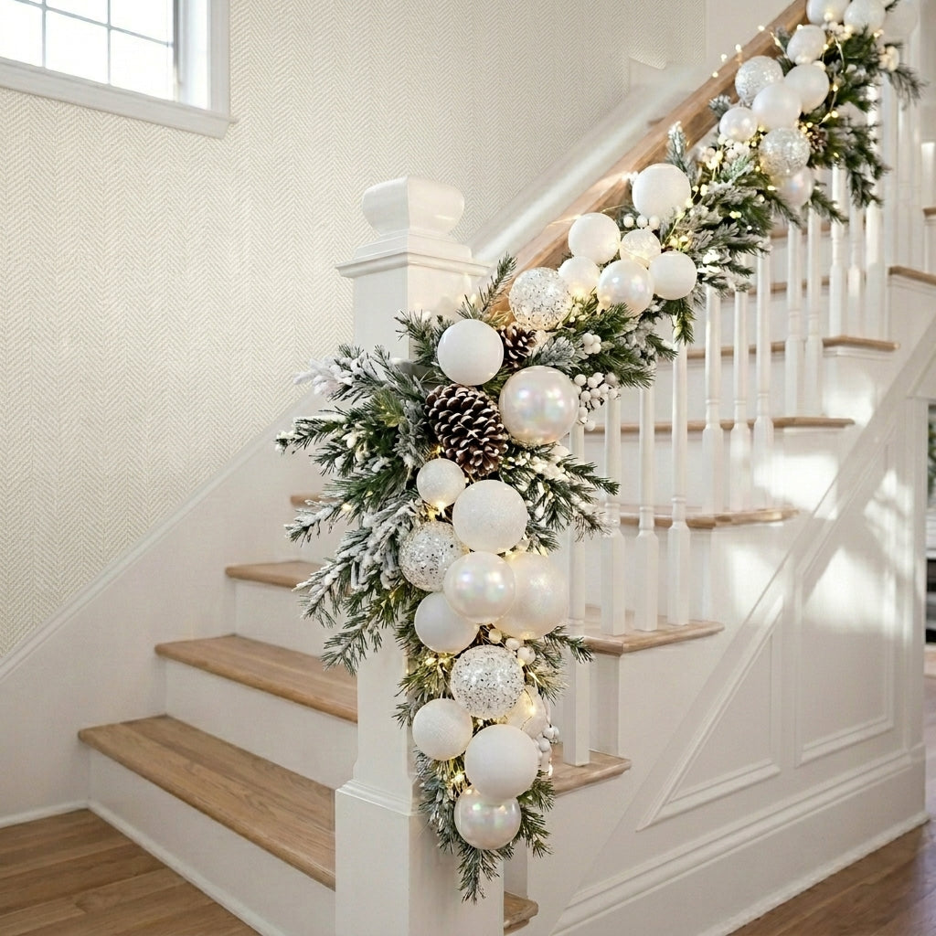 Yule White 15cm 3pc