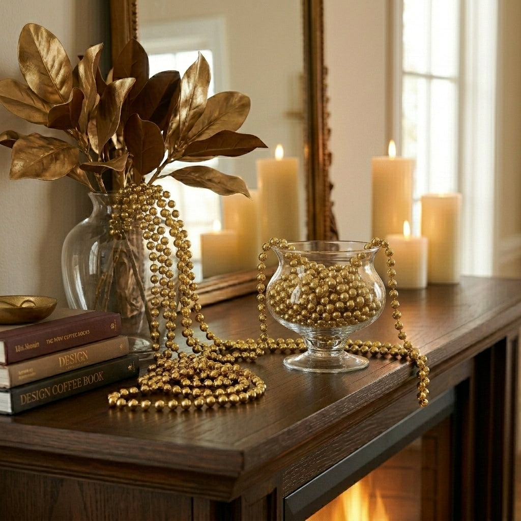 Razzle Beads Gold 5m