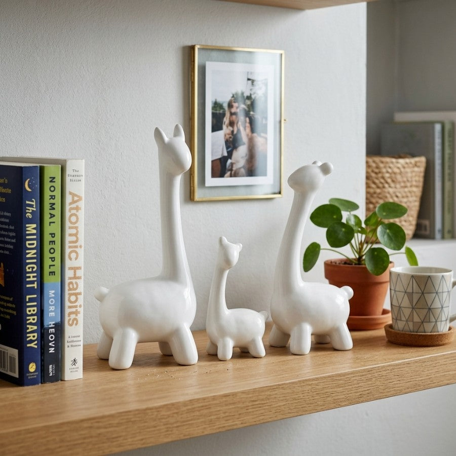 Gentle Giraffe Decor Set of 3
