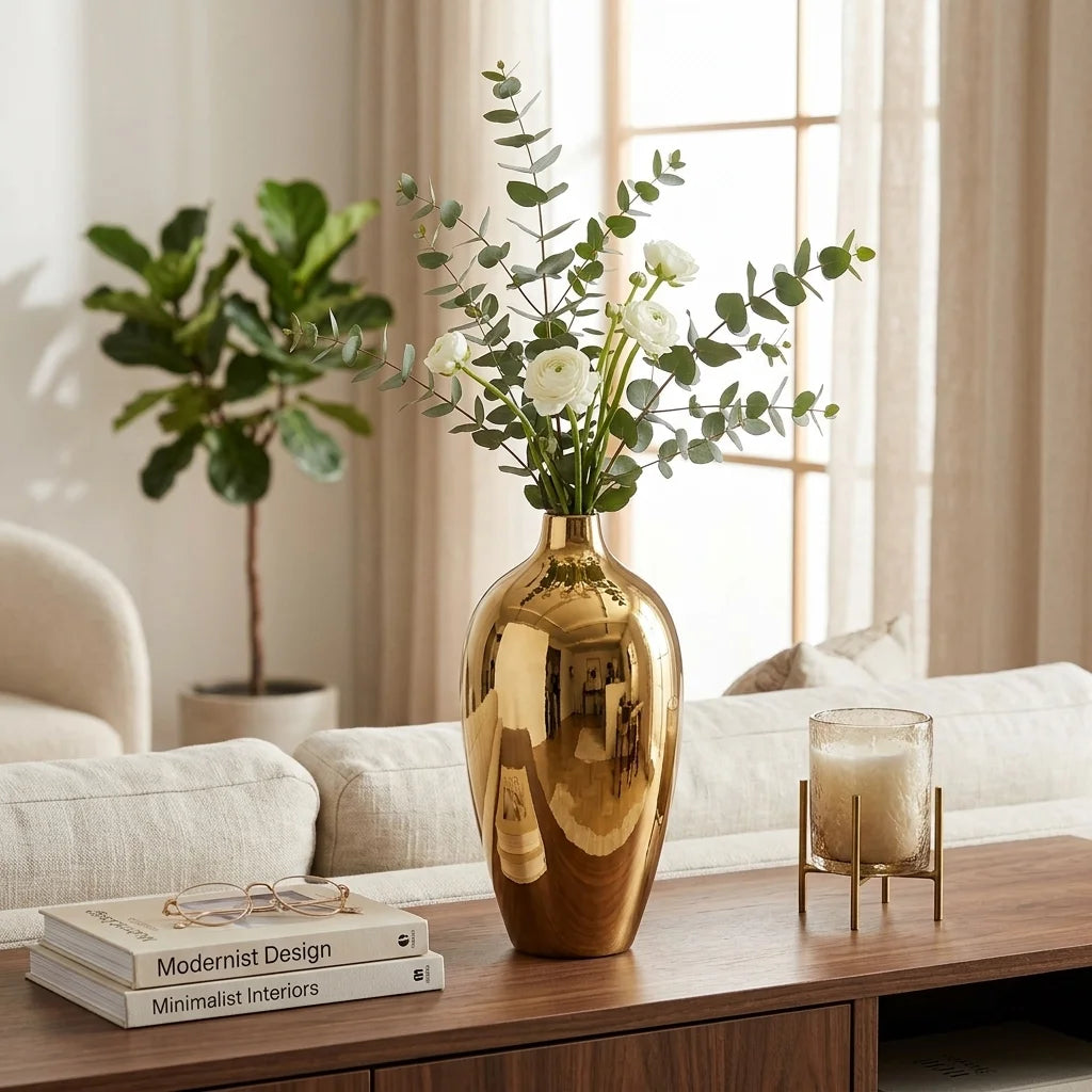 Vera Gilded Vase