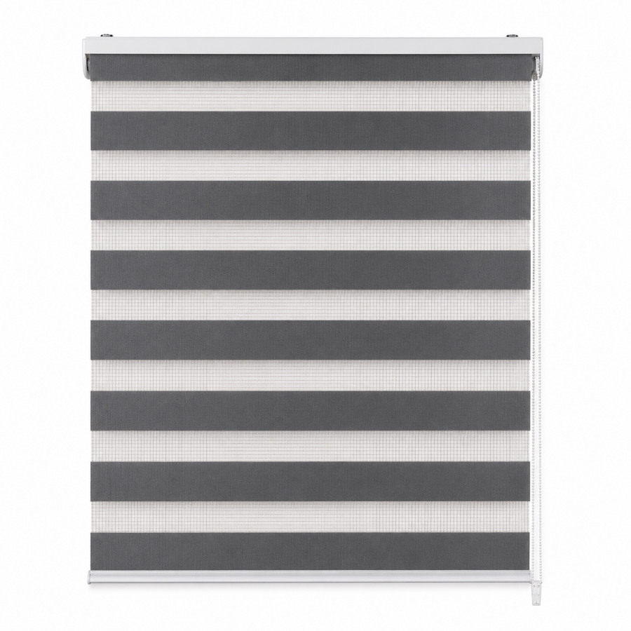 Ice Gray Basic Zebra Blinds