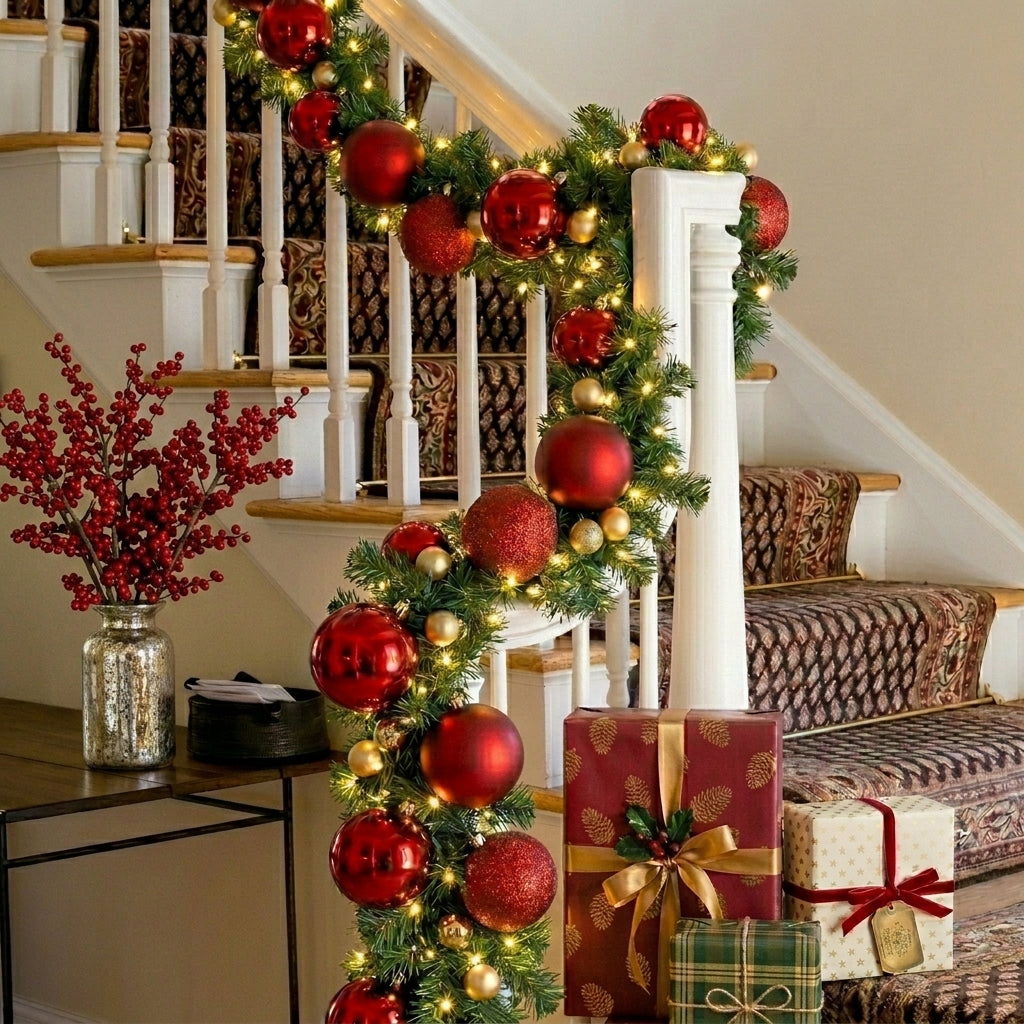Yule Red 15cm 3pc
