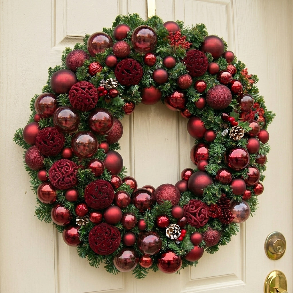 Velvet Luxe Baubles 6 cm