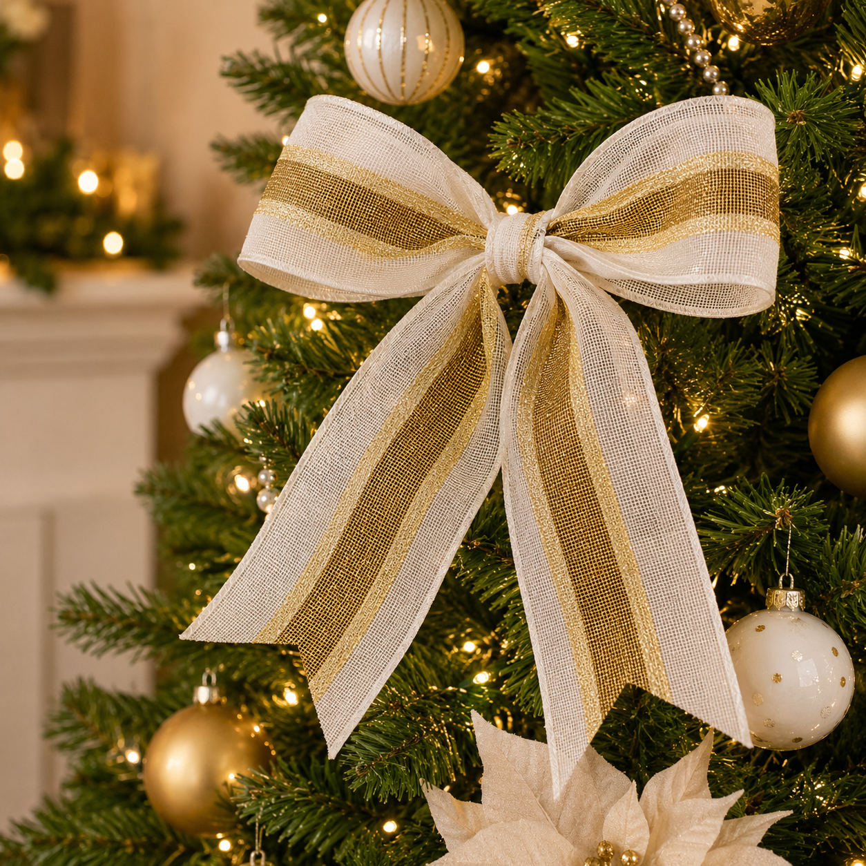 Ivy Ribbon Gold