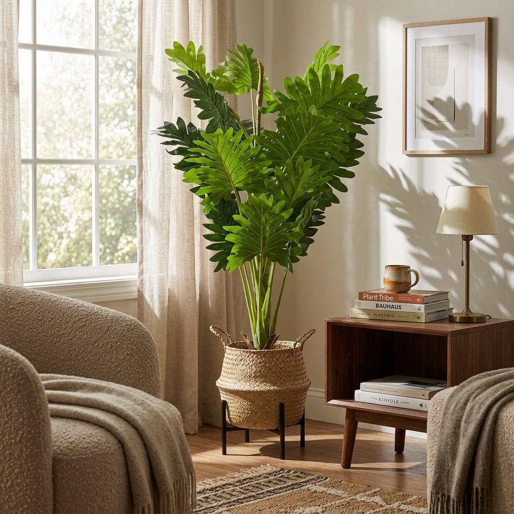 Happy Philodendron Potted Plant 140 cm