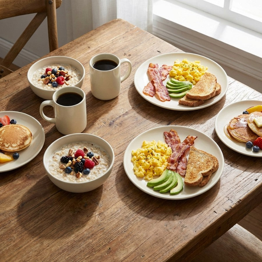 Arlo Stoneware Dinner 8pc Set