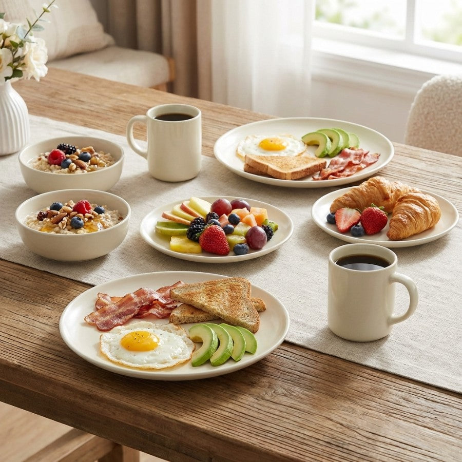 Arlo Stoneware Dinner 8pc Set