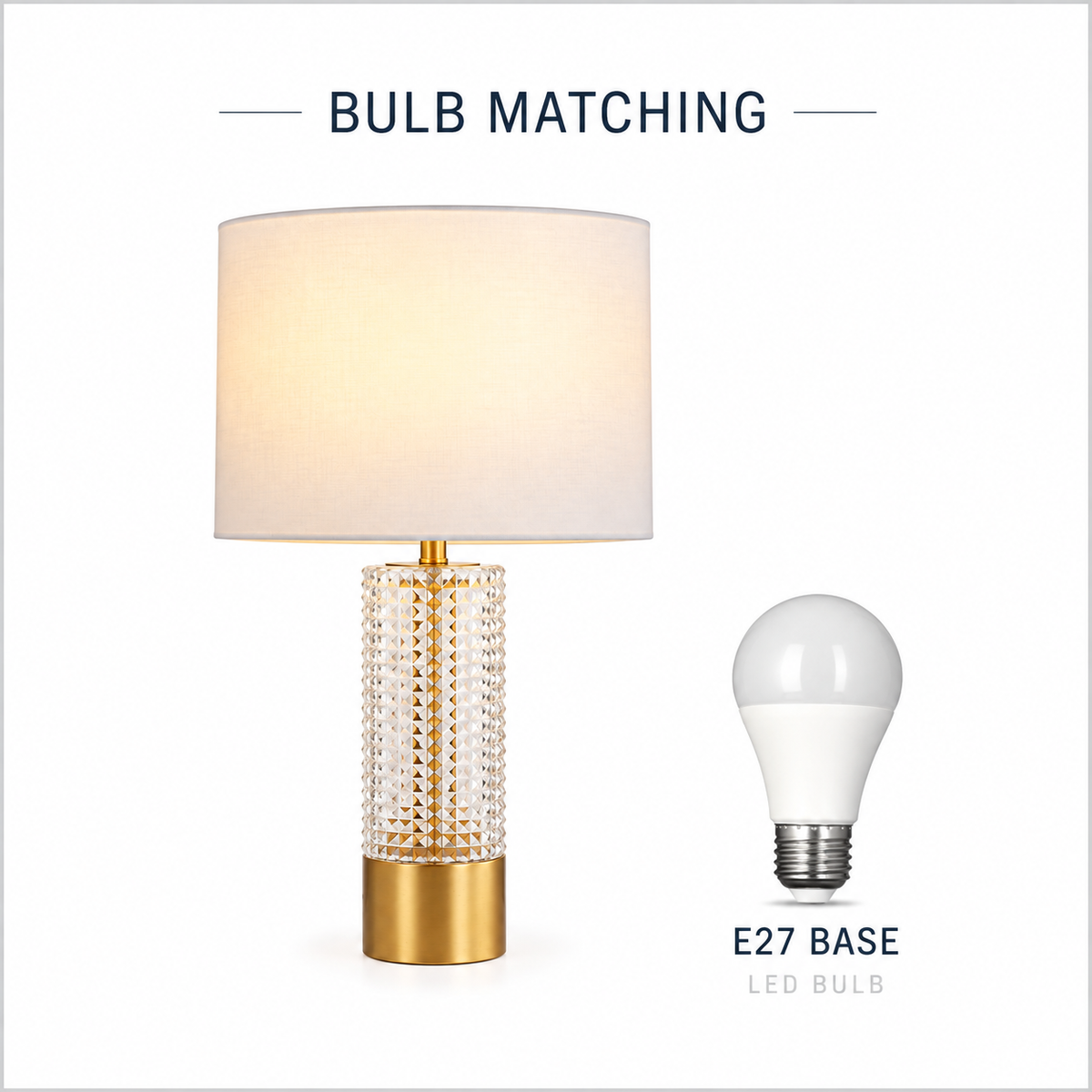 Yony Glass Table Lamp