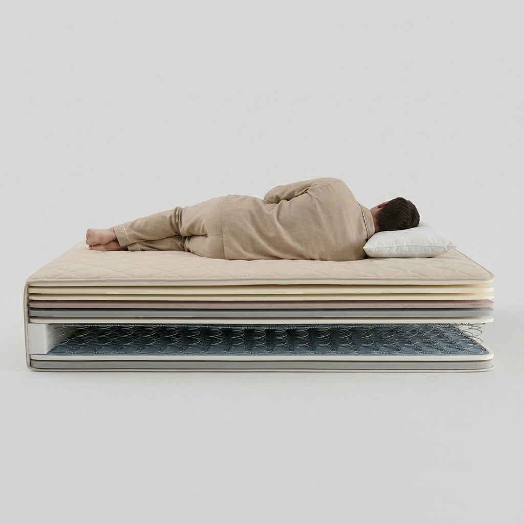 Gala Hotel Quality Bonnell with Padding Spring Mattress