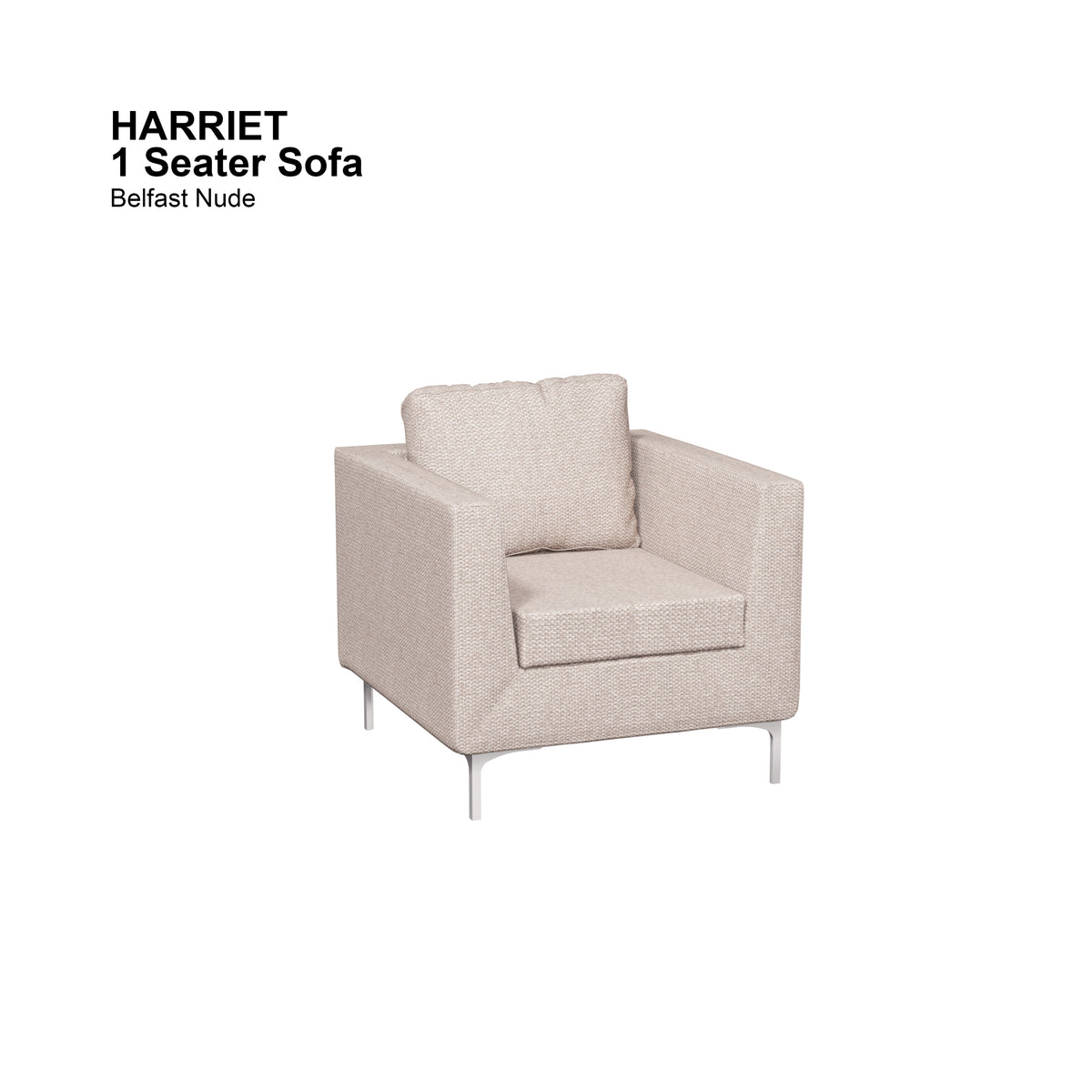 Harriet 1 Seater Sofa
