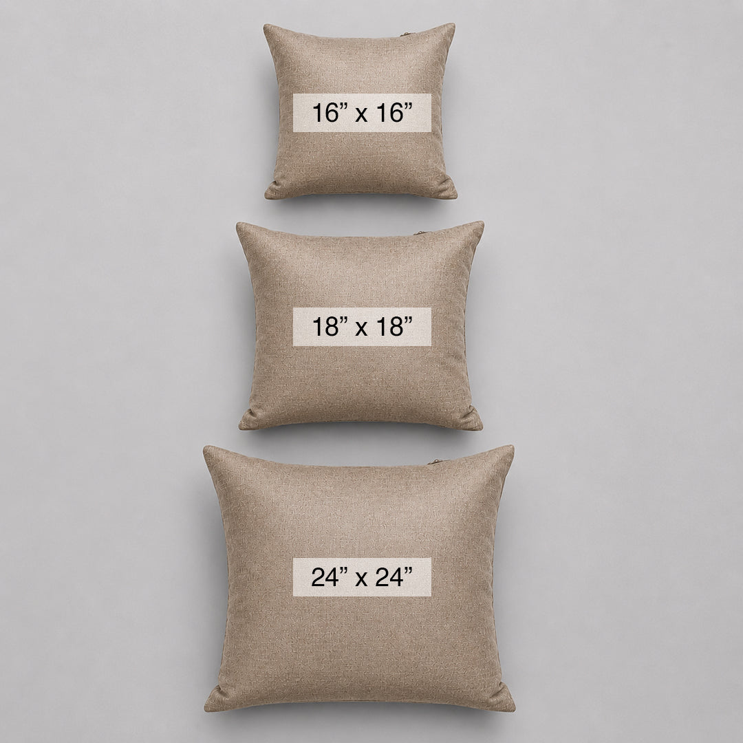 Leatherette Throw Pillow