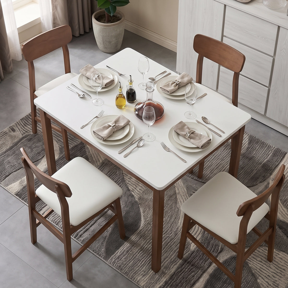 #color_White + Walnut
