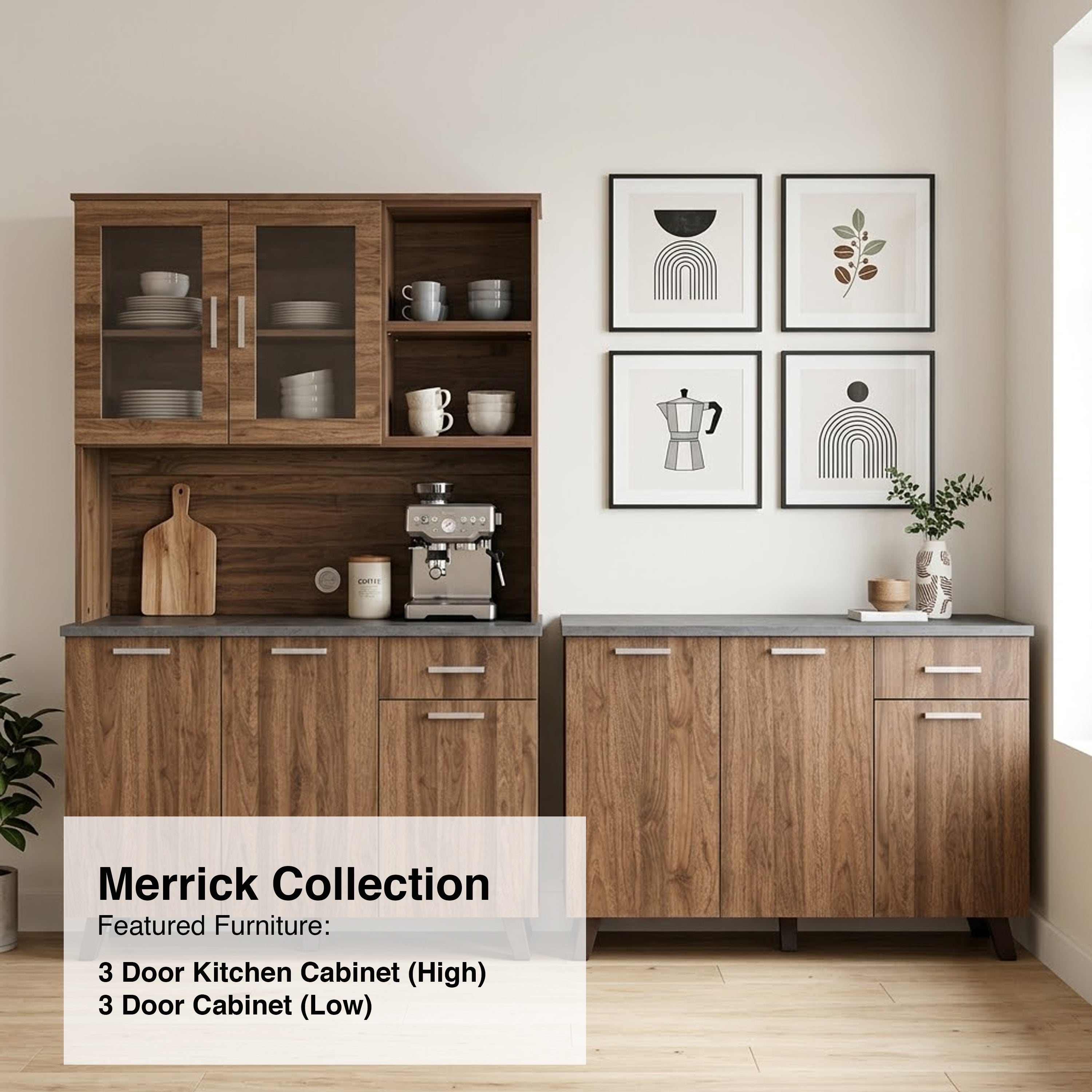 #color_Walnut + Grey Marble