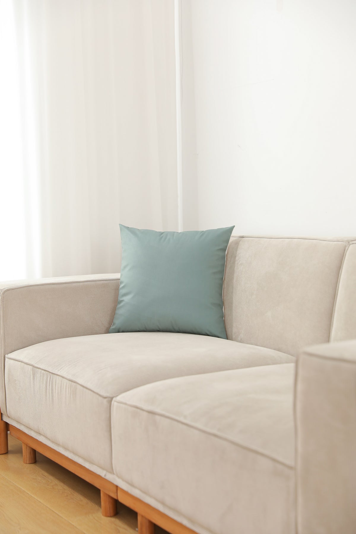 Mea Sagebush Green Throw Pillowcases Set of 3