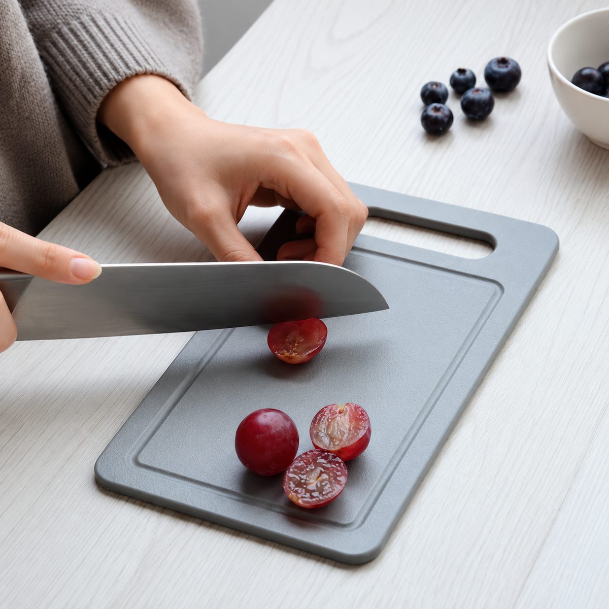 Trek Plastic Chopping Board 25x14 cm