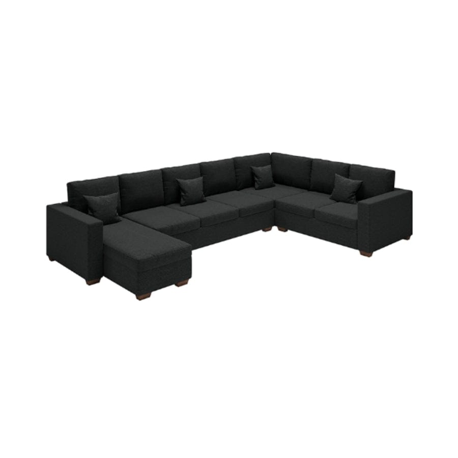 Lindsay Corner Sectional 6 Seat with Chaise (2R) Sofa