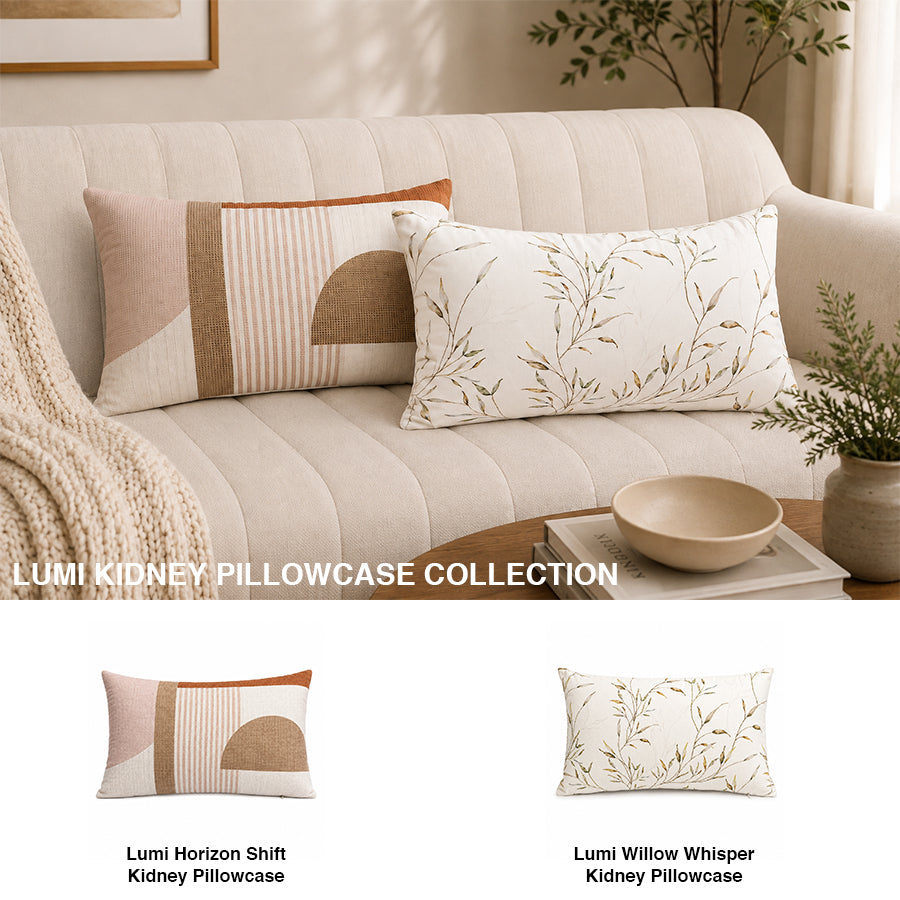 Lumi Horizon Shift Kidney Pillowcase