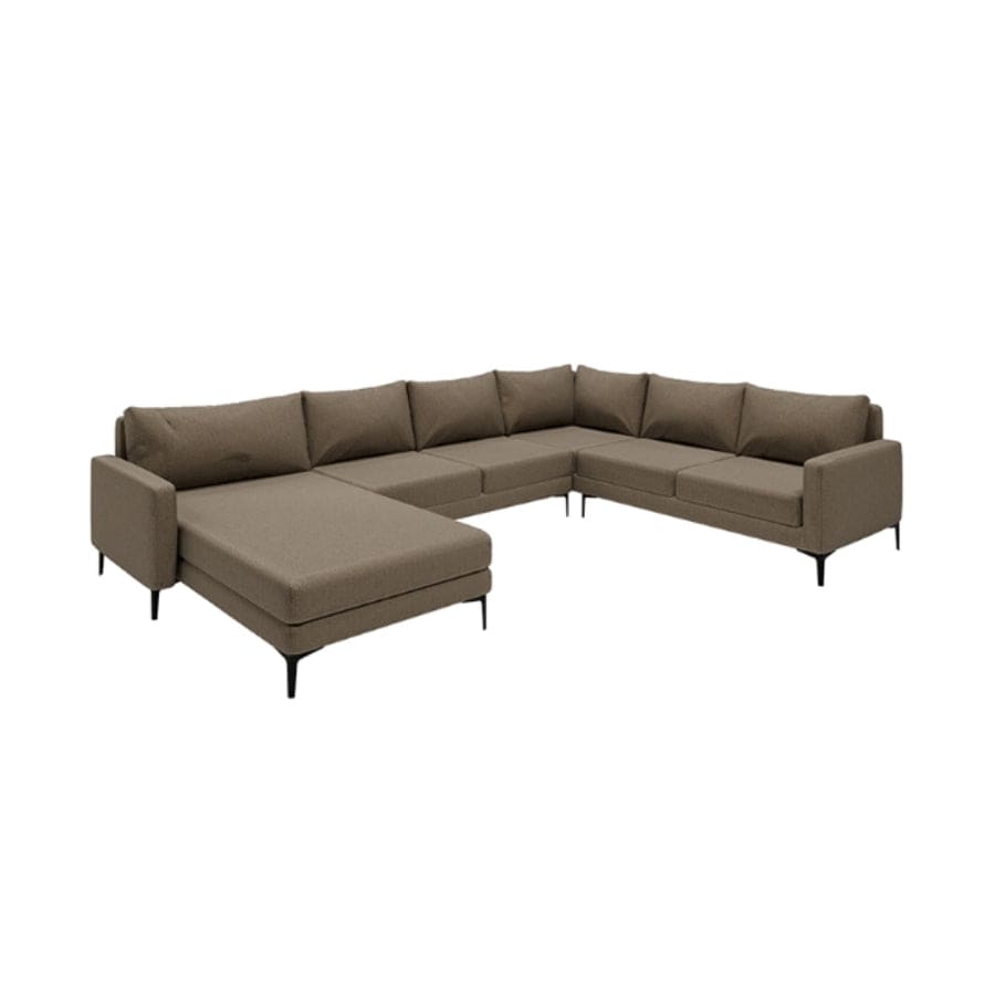 Matteo Corner Sectional 5 Seat with Chaise (2R) Sofa