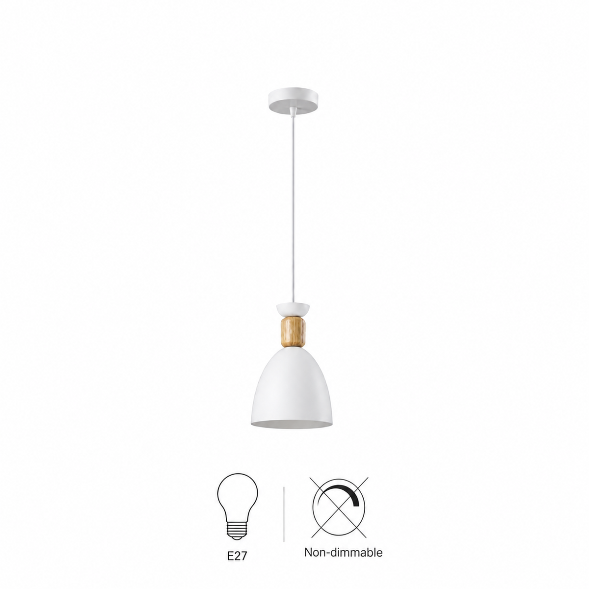 Thim Metal Pendant Light - 14 cm