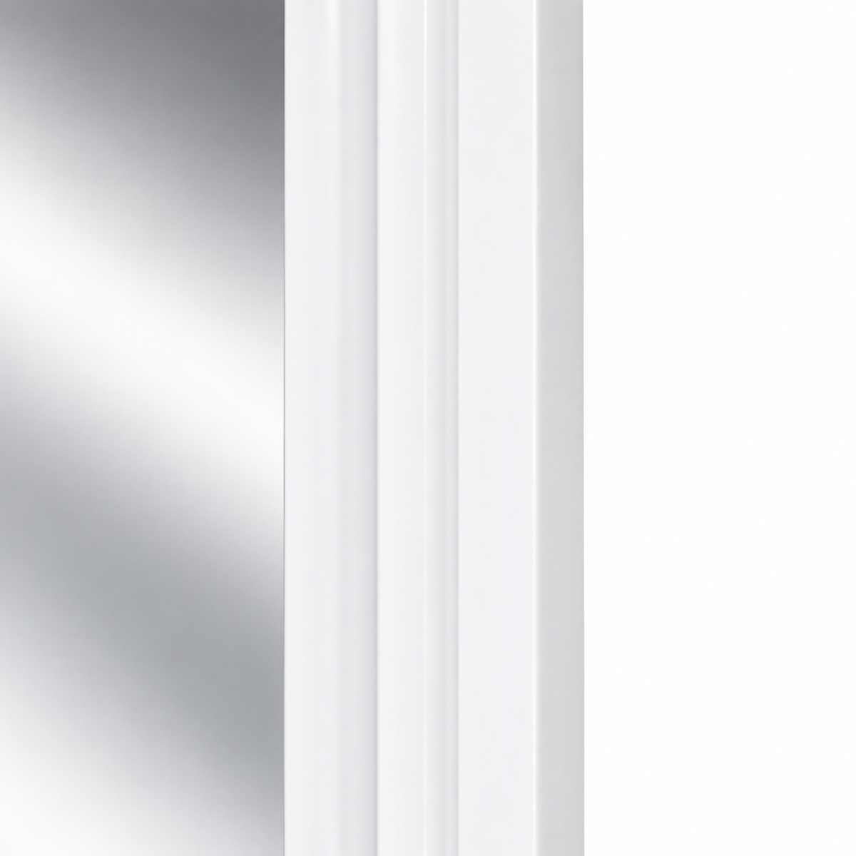 Jaye White Wall Framed Mirror 60x90 cm