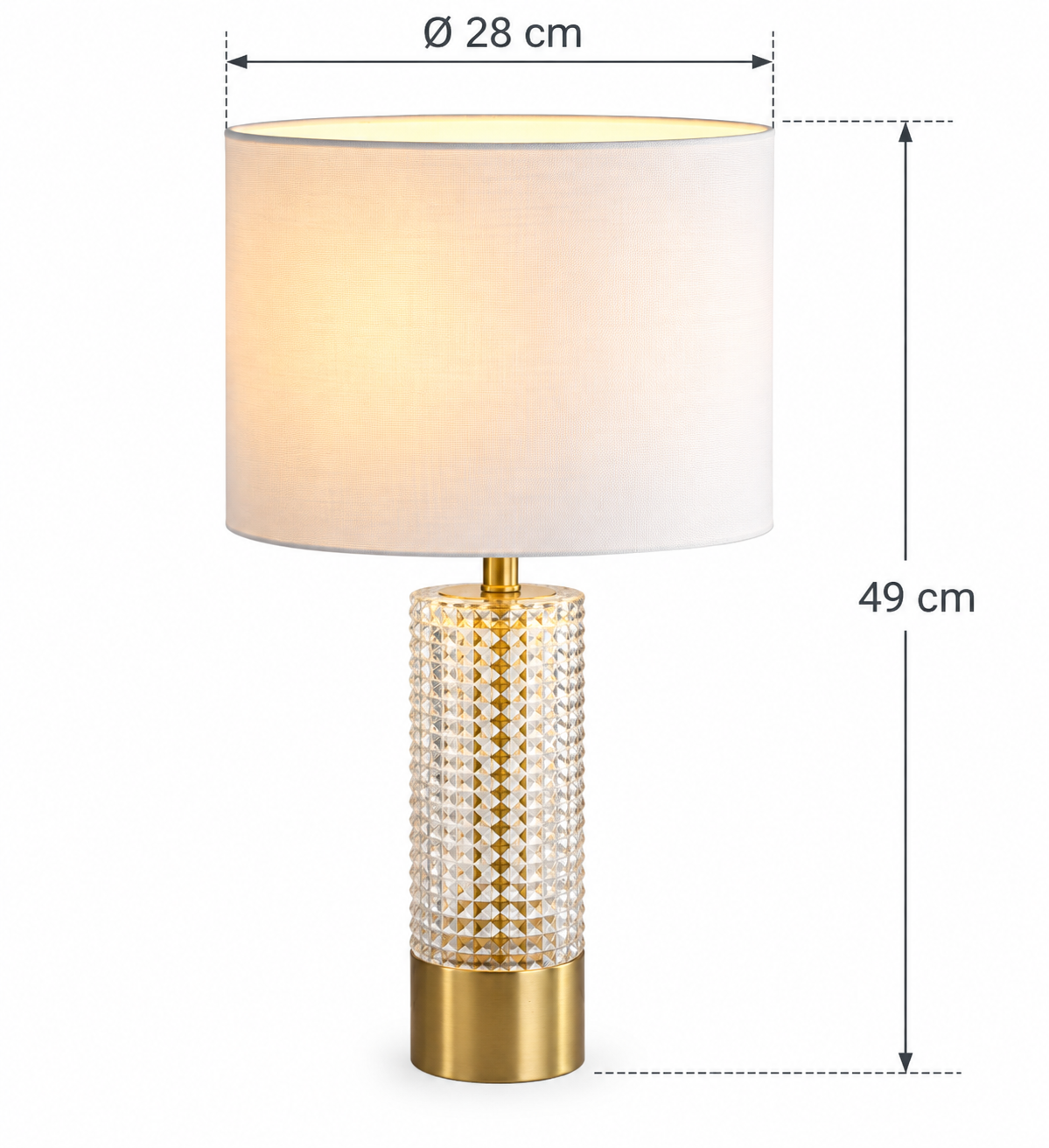 Yony Glass Table Lamp
