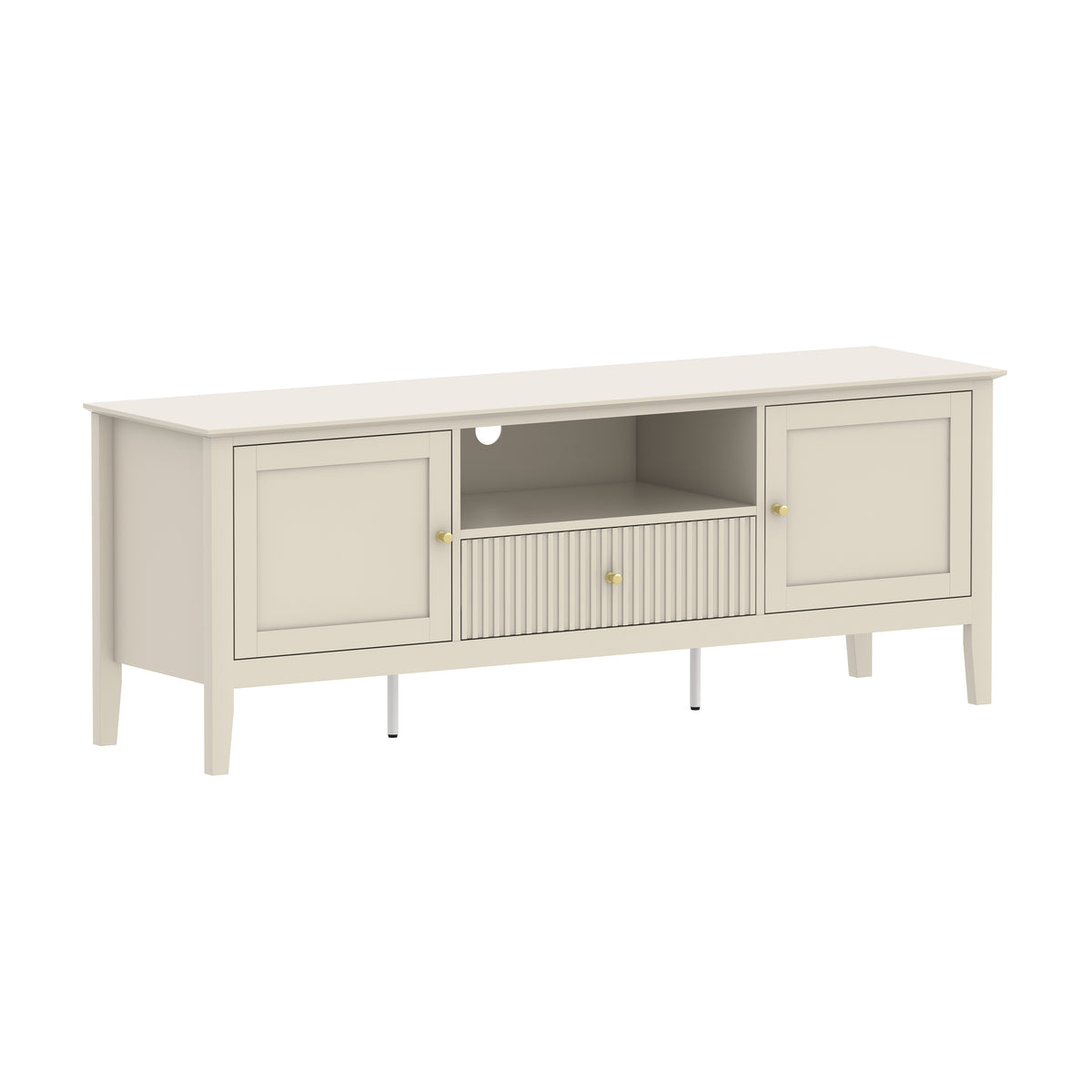 Prince Fluted 150 cm TV Cabinet