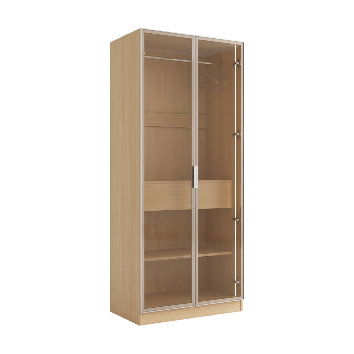Autumn 2 Door Glass Door Wardrobe