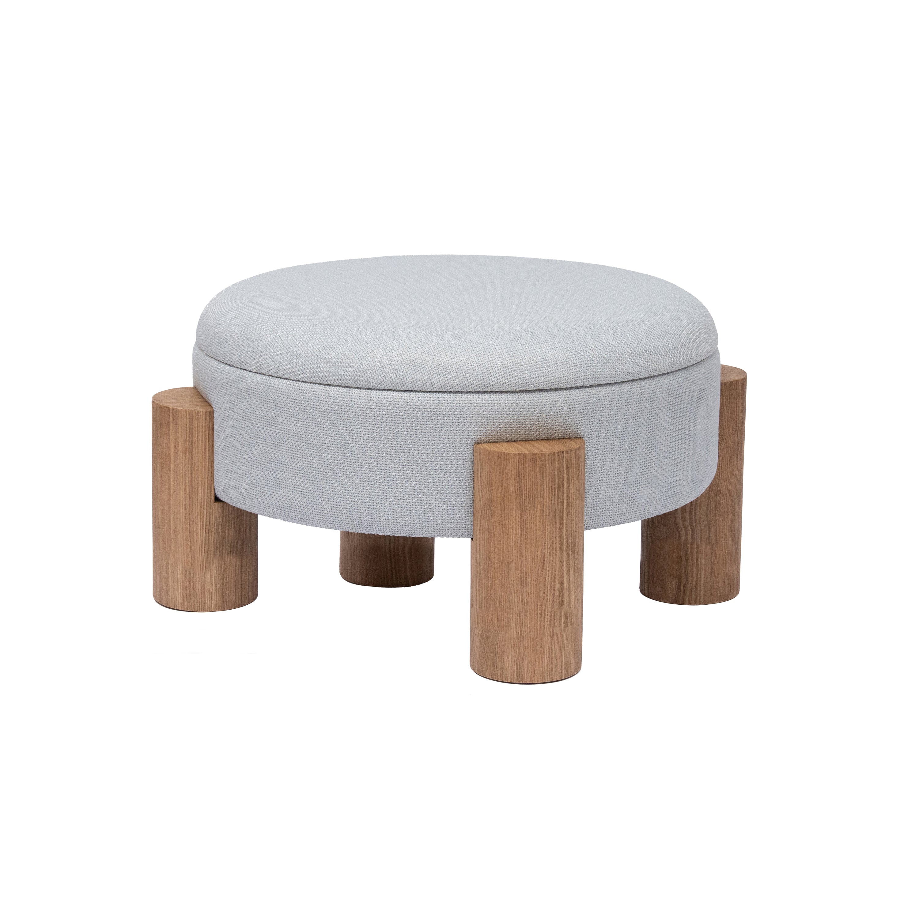 Emily Round Storage Ottoman