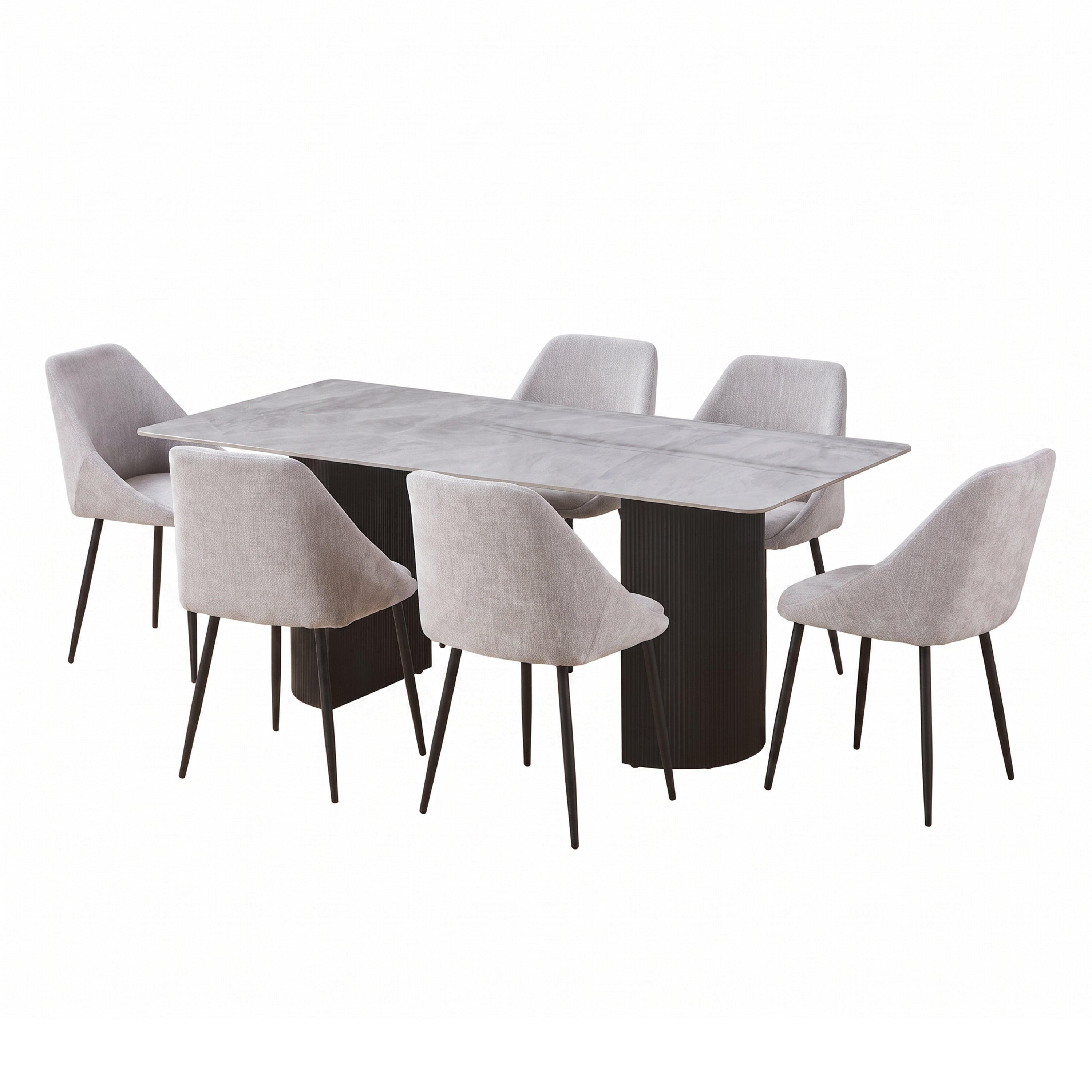 Eudora 6 Seater Dining Set