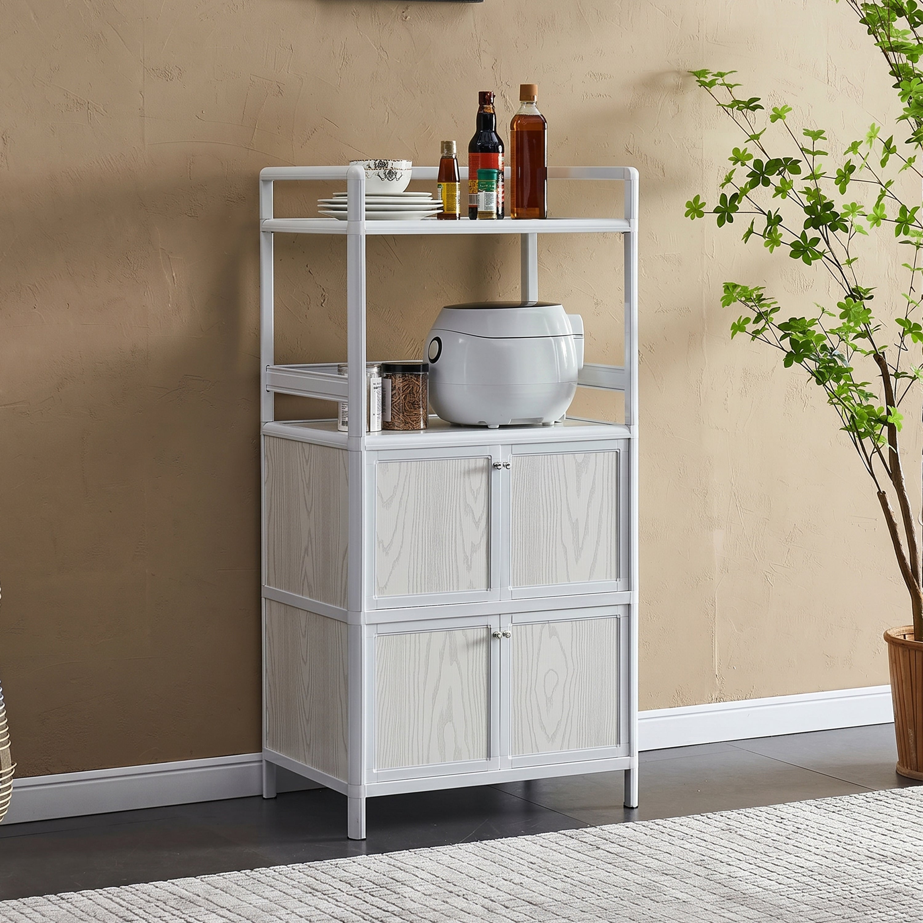 Ricci 4 Door Kitchen Cabinet
