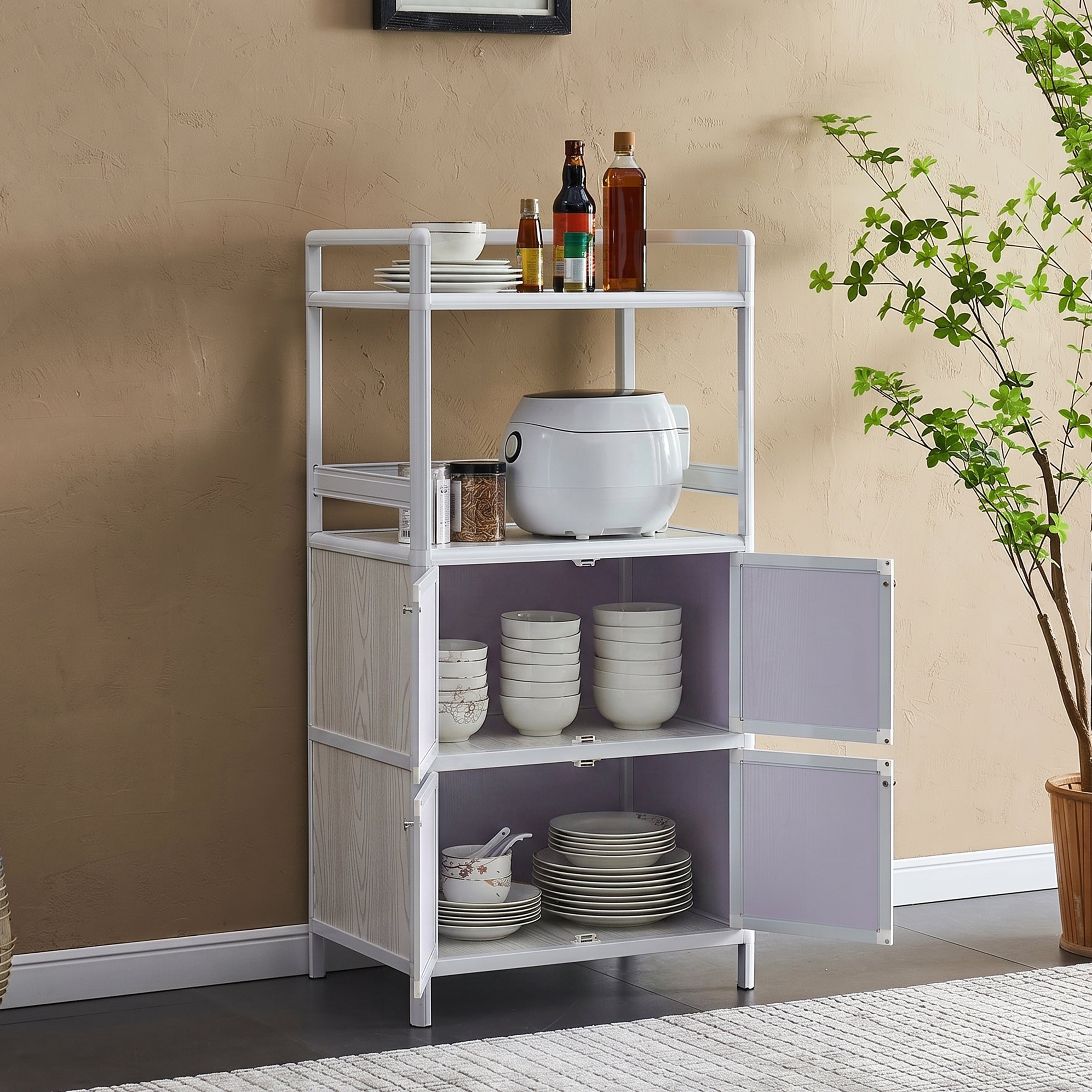 Ricci 4 Door Kitchen Cabinet