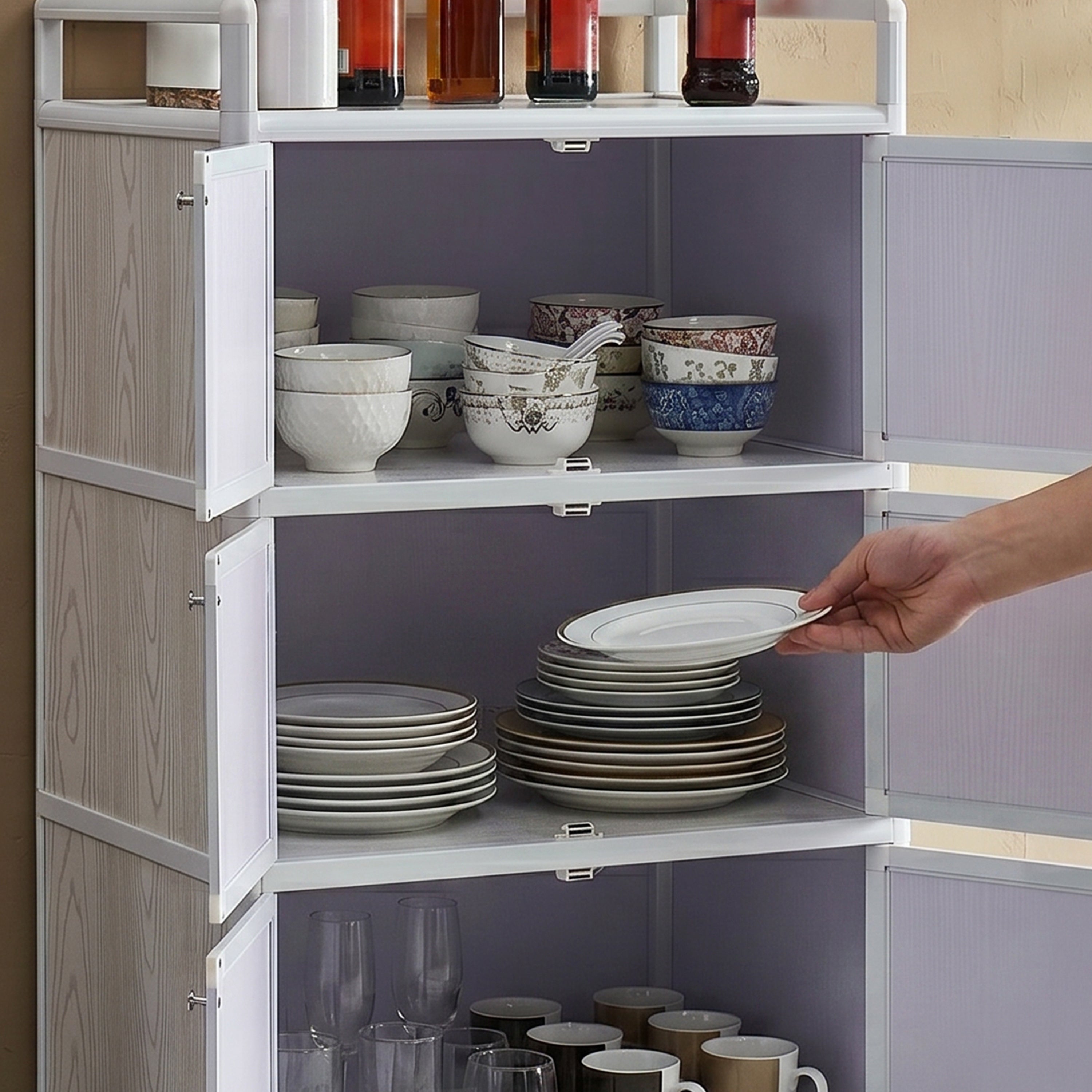 Ricci 6 Doors Kitchen Cabinet