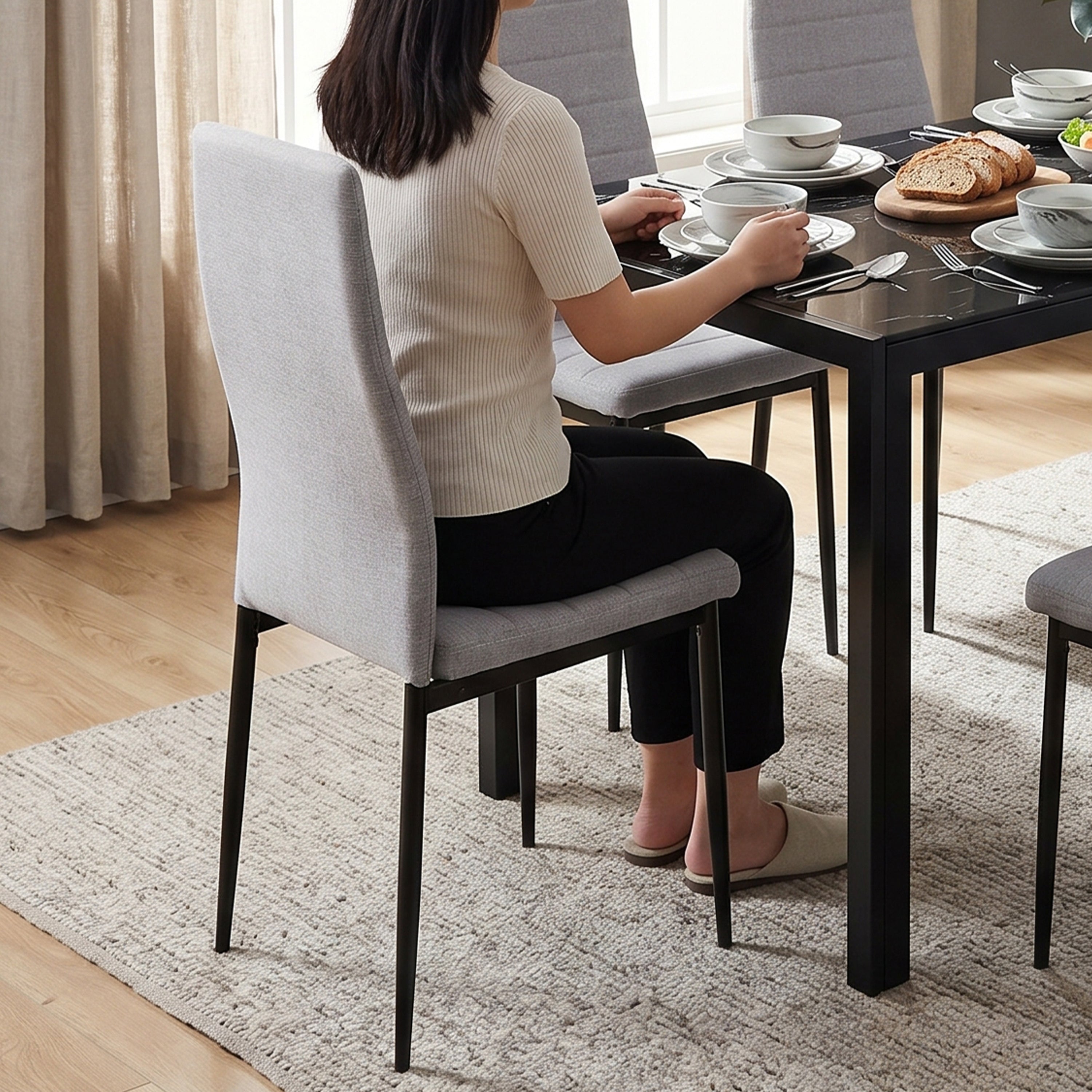 Nadine 6 Seater Dining Set