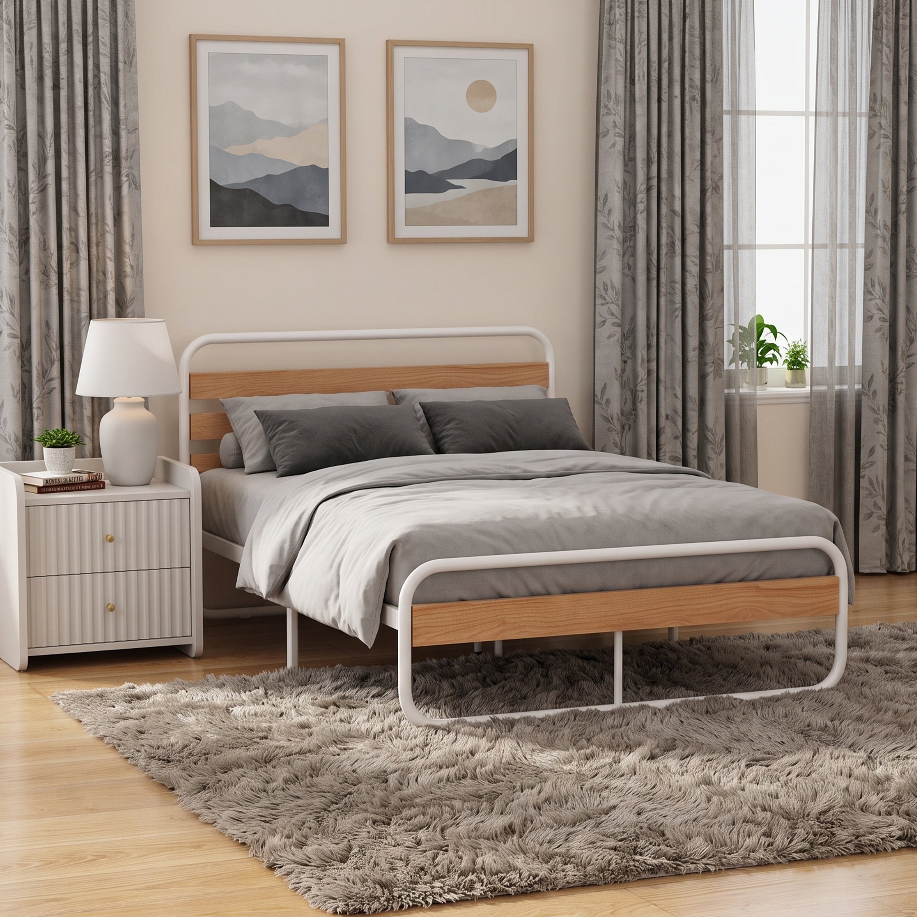 #size_Semi-Double Bed 48x75