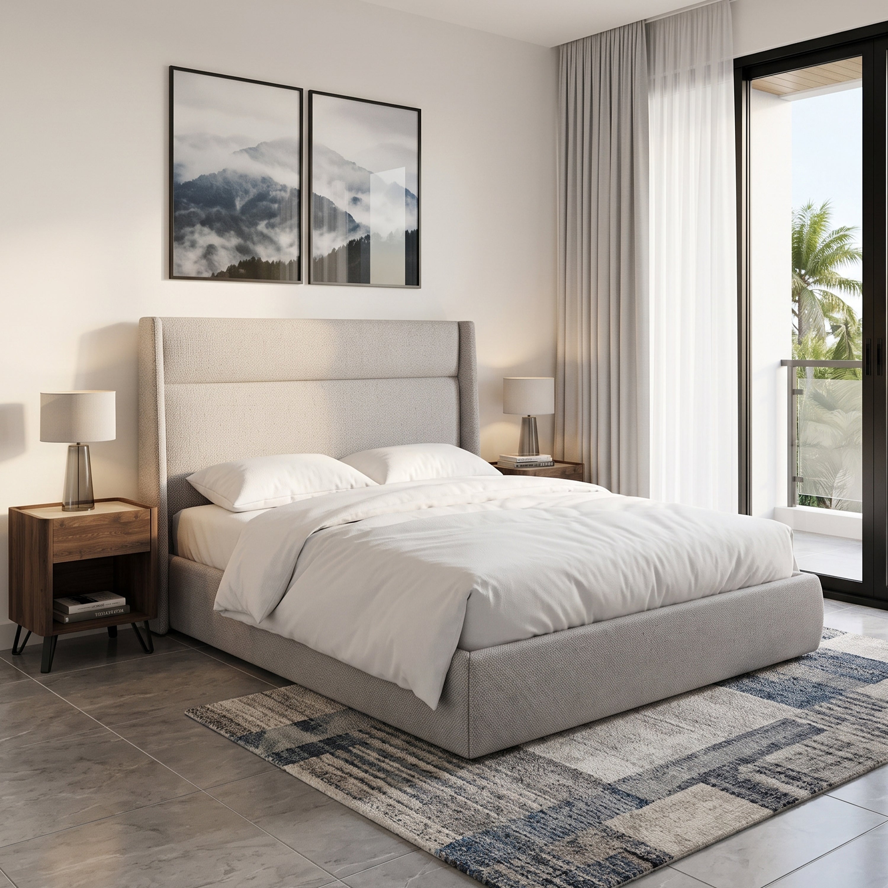 Tivoli Upholstered Queen Bed