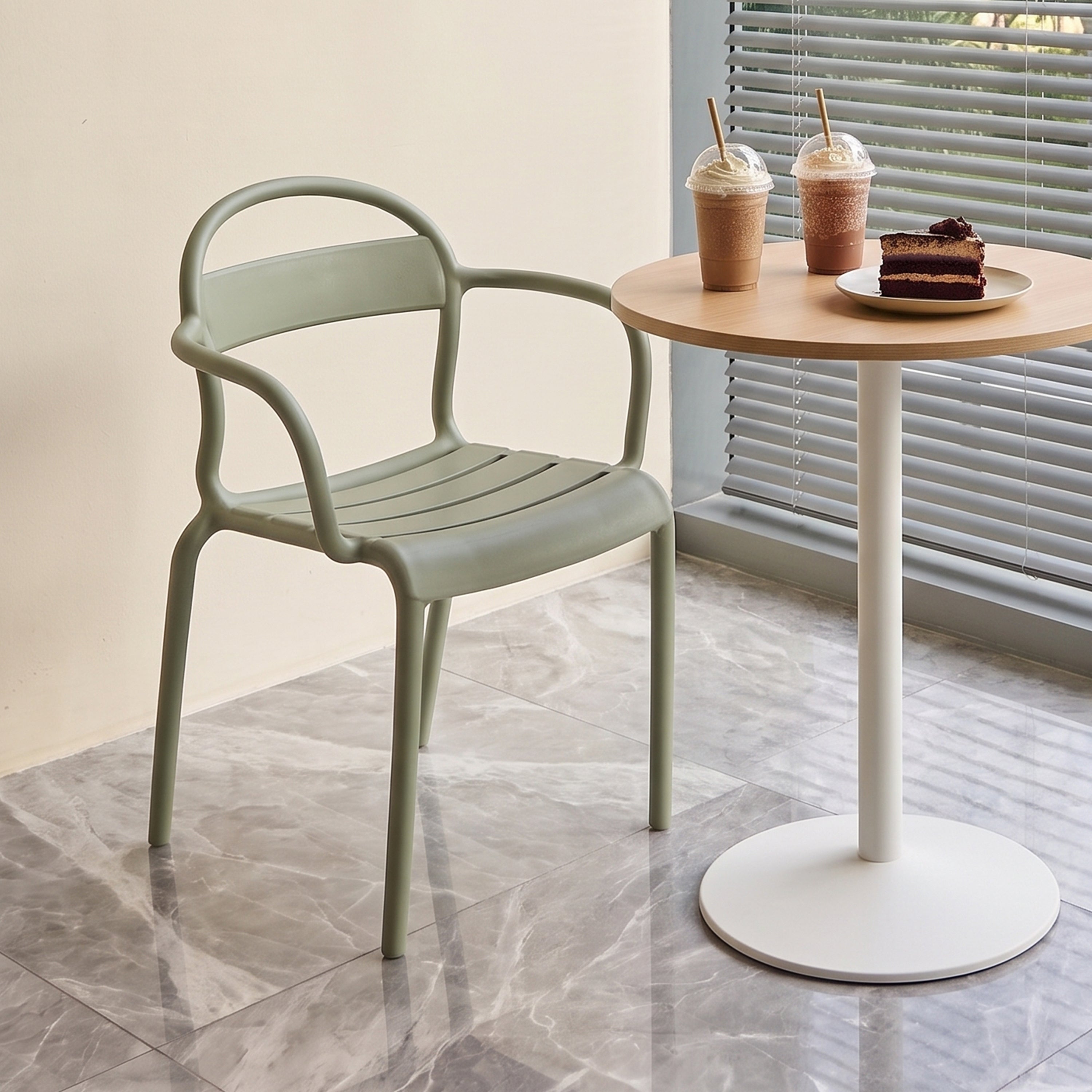 Kai Plastic Arm Chair