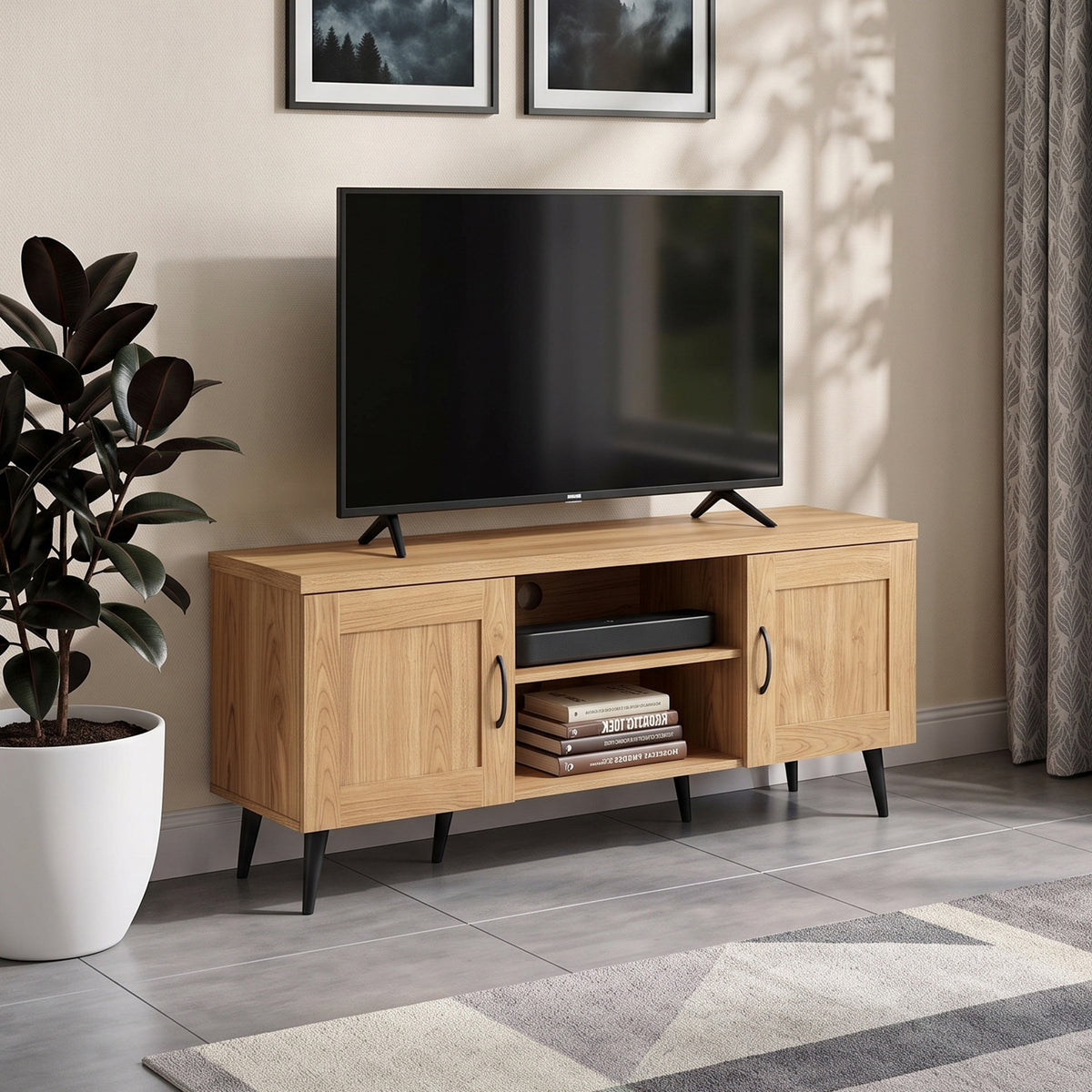 Stelle 140 cm TV Bench