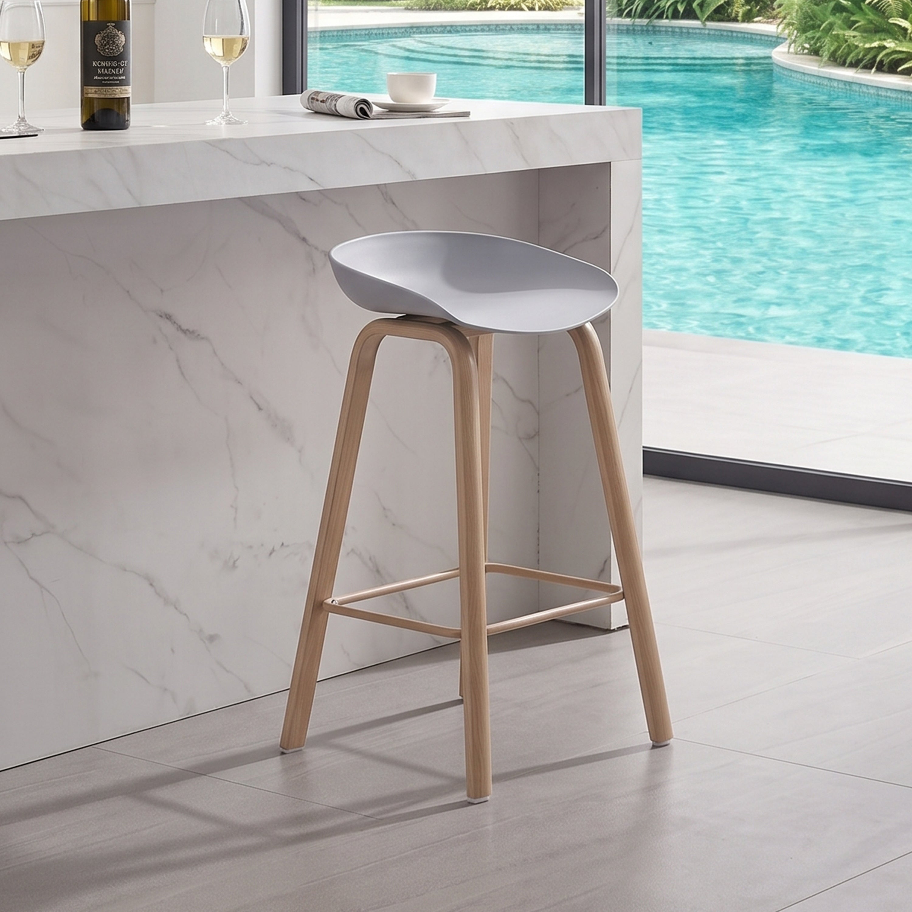 Elliot Plastic Bar Stool