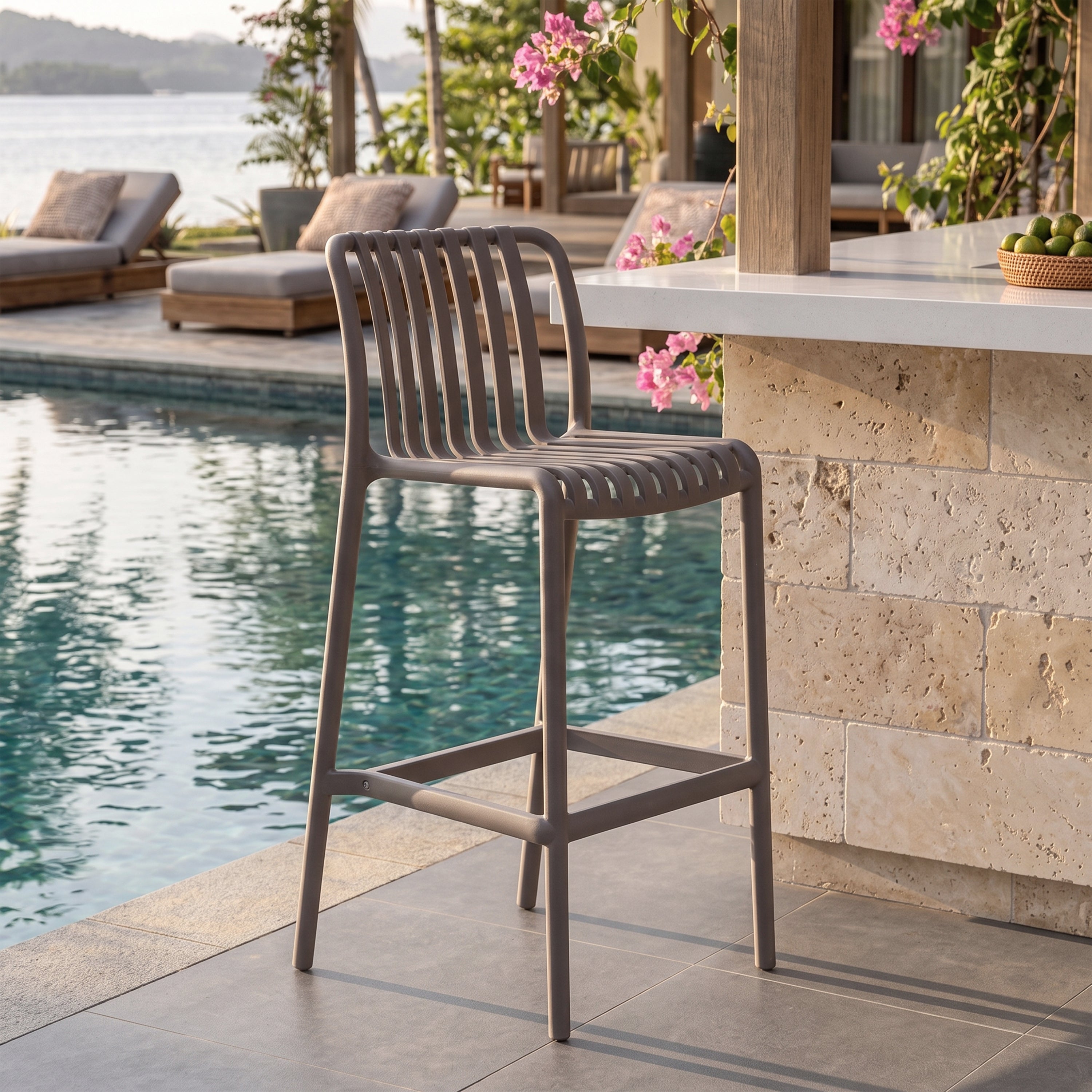 Quinn Outdoor Bar Chair