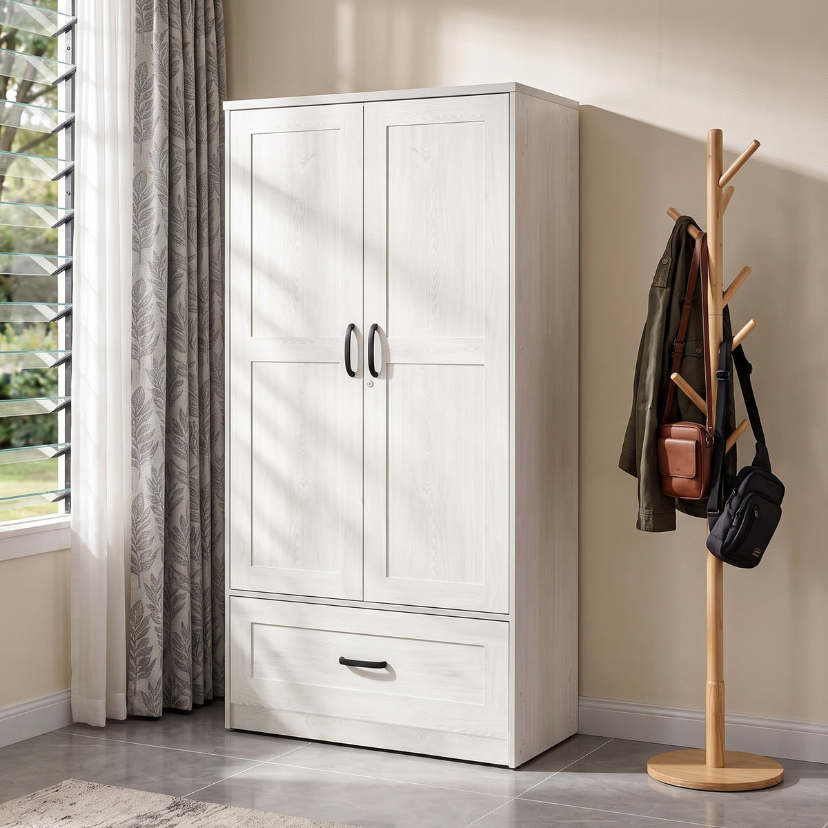 Bianca 2 Door Wardrobe