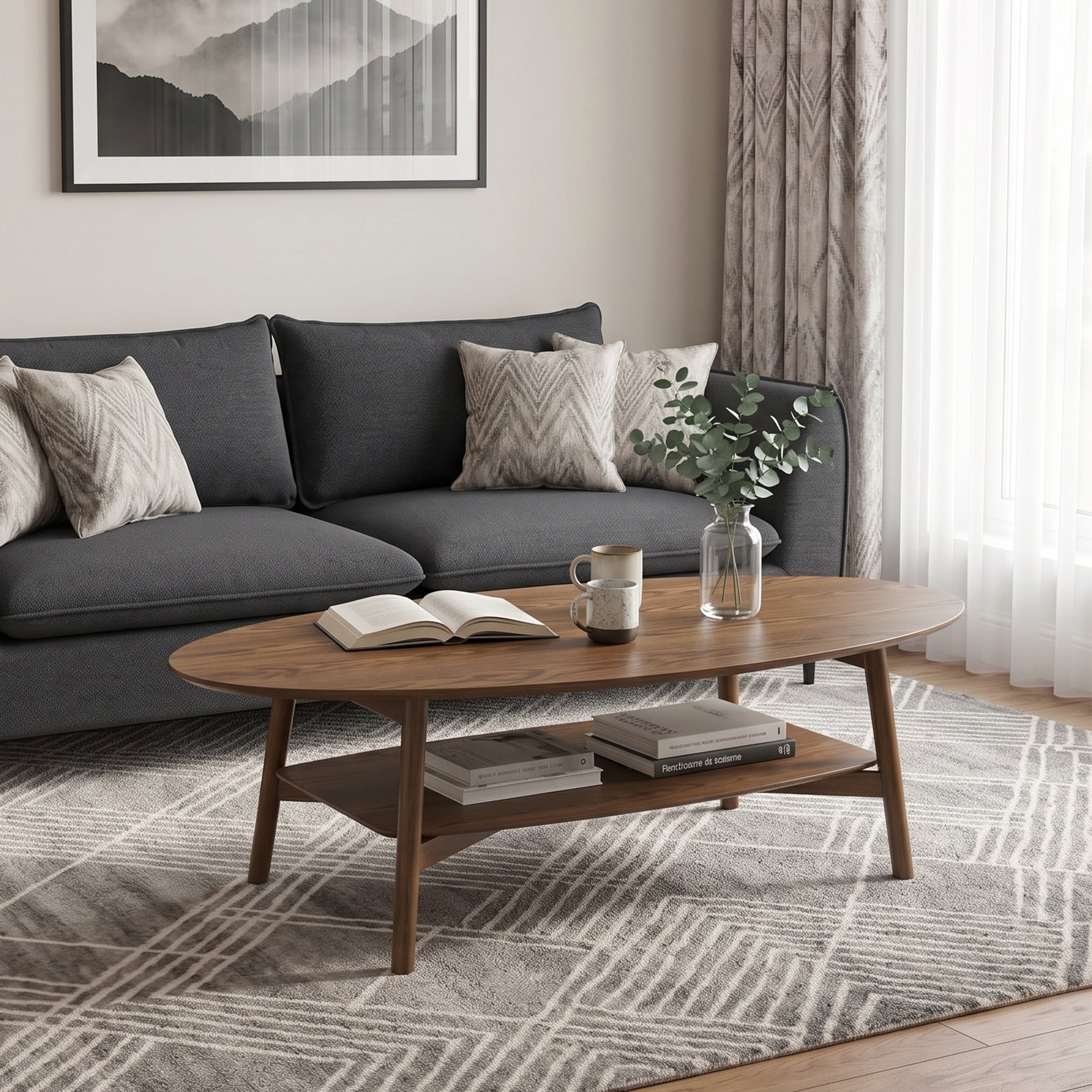 Cassidy Oval Coffee Table