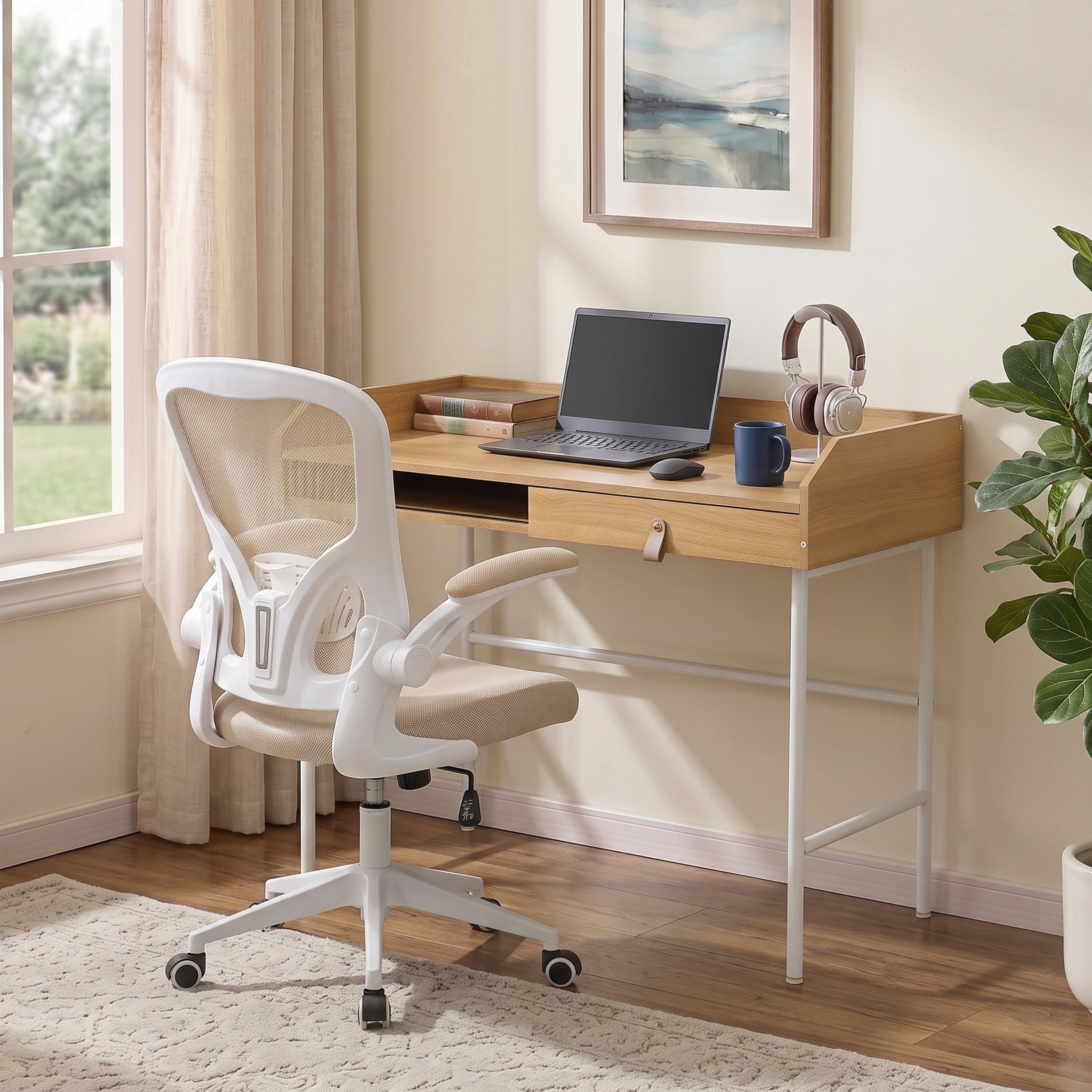 Raxel Office Desk with Storage