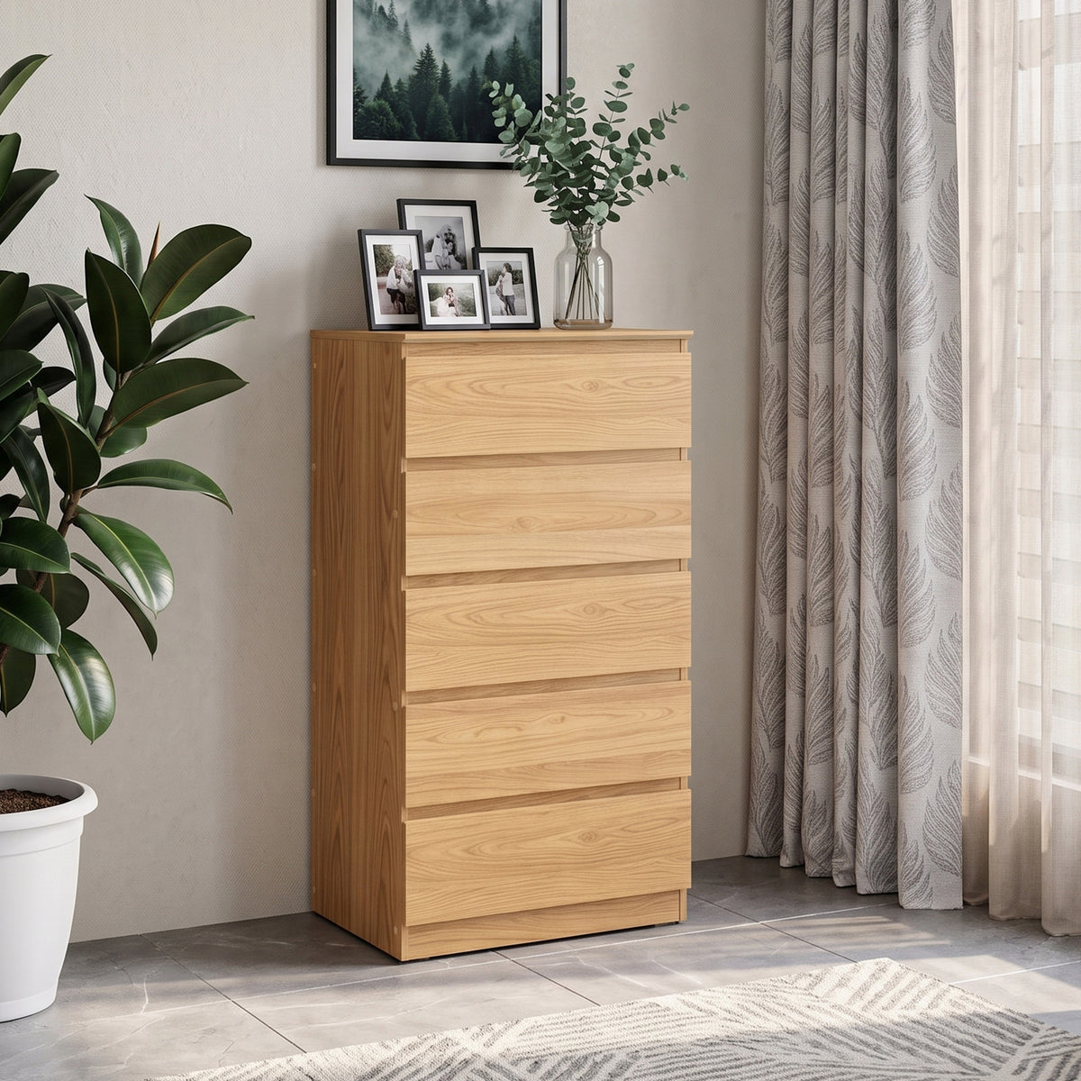 Ezrul 5 Chest of Drawers