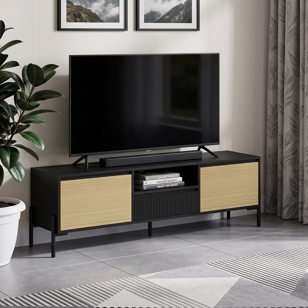 Kalmar 154 cm TV Stand
