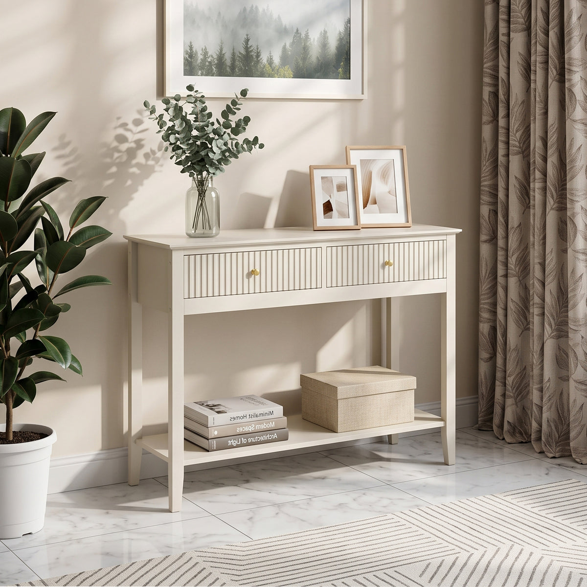 Prince Fluted Console Table