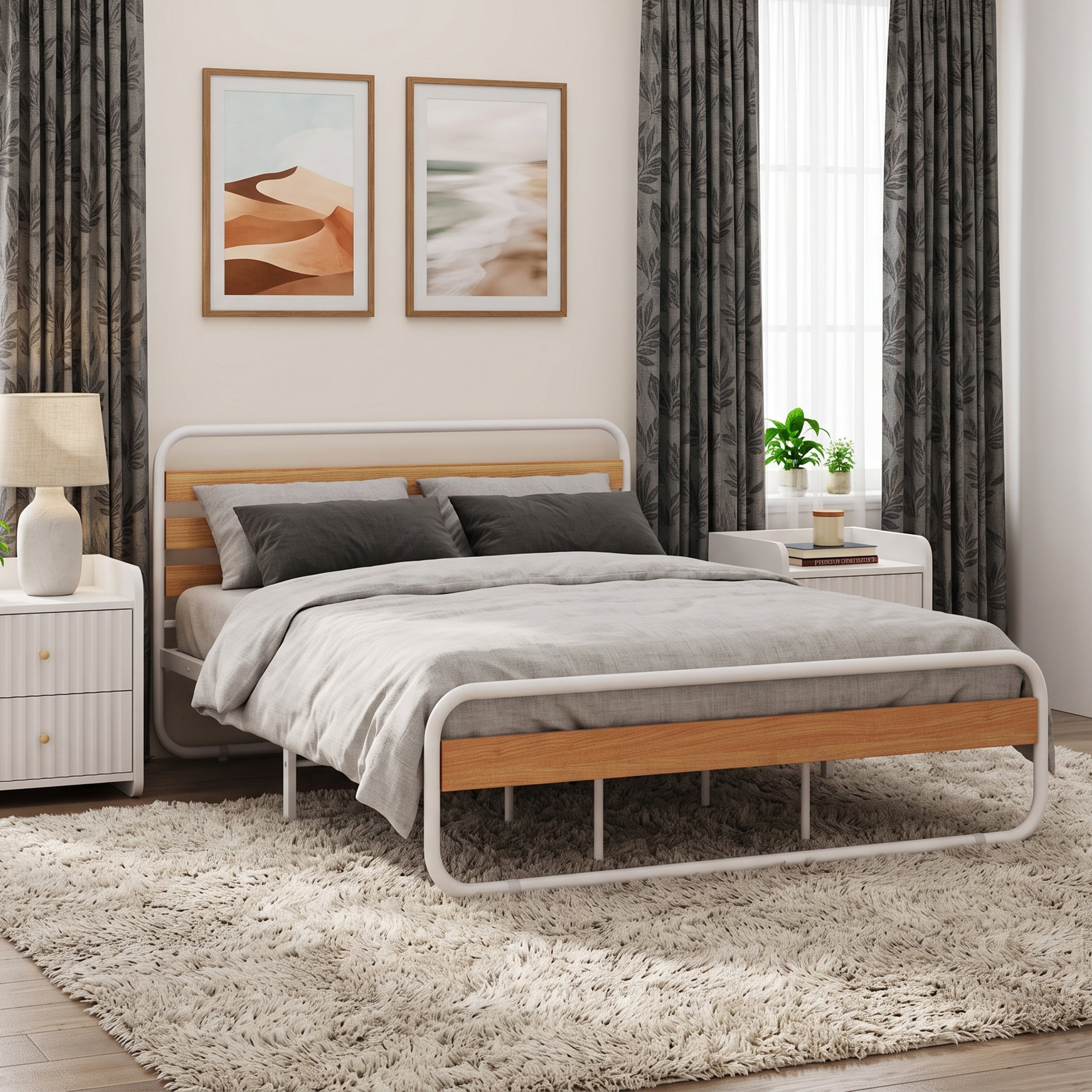 #size_Queen Bed 60x75