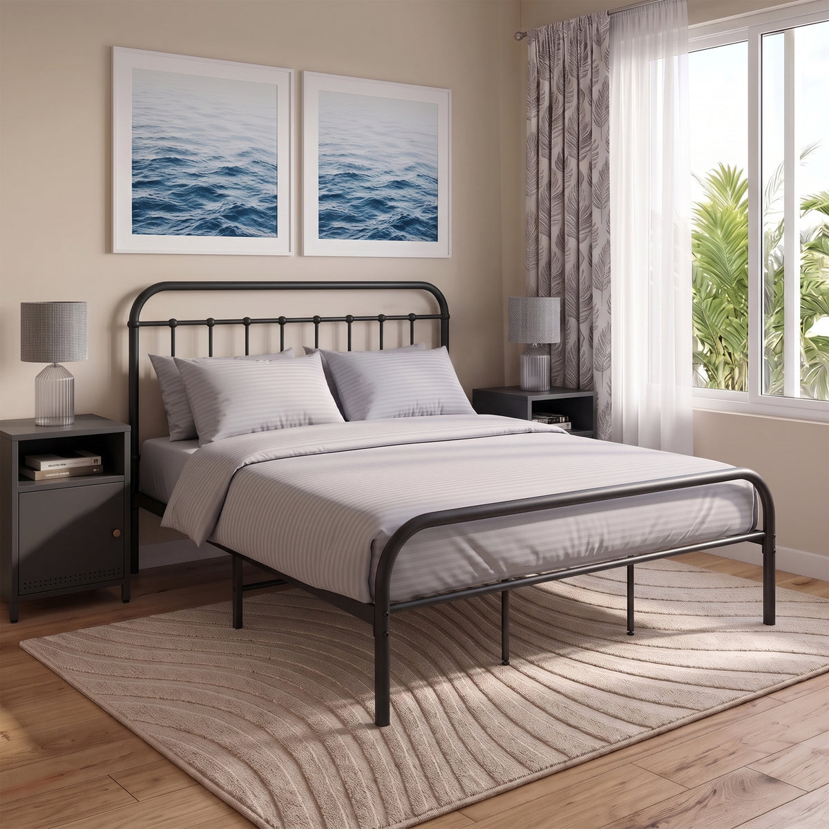#size_Queen Bed 60x75