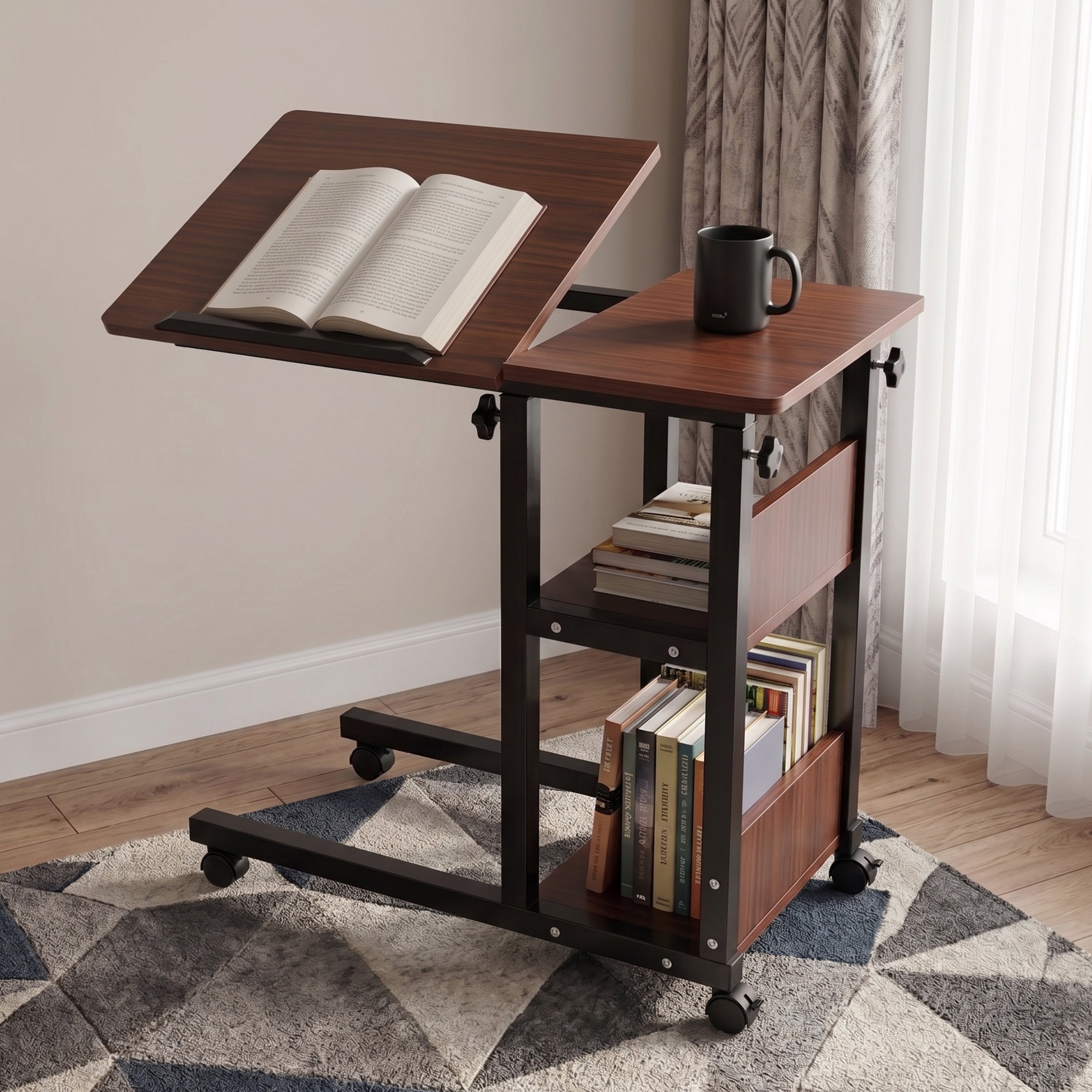 Bethney C Type Adjustable Side Table